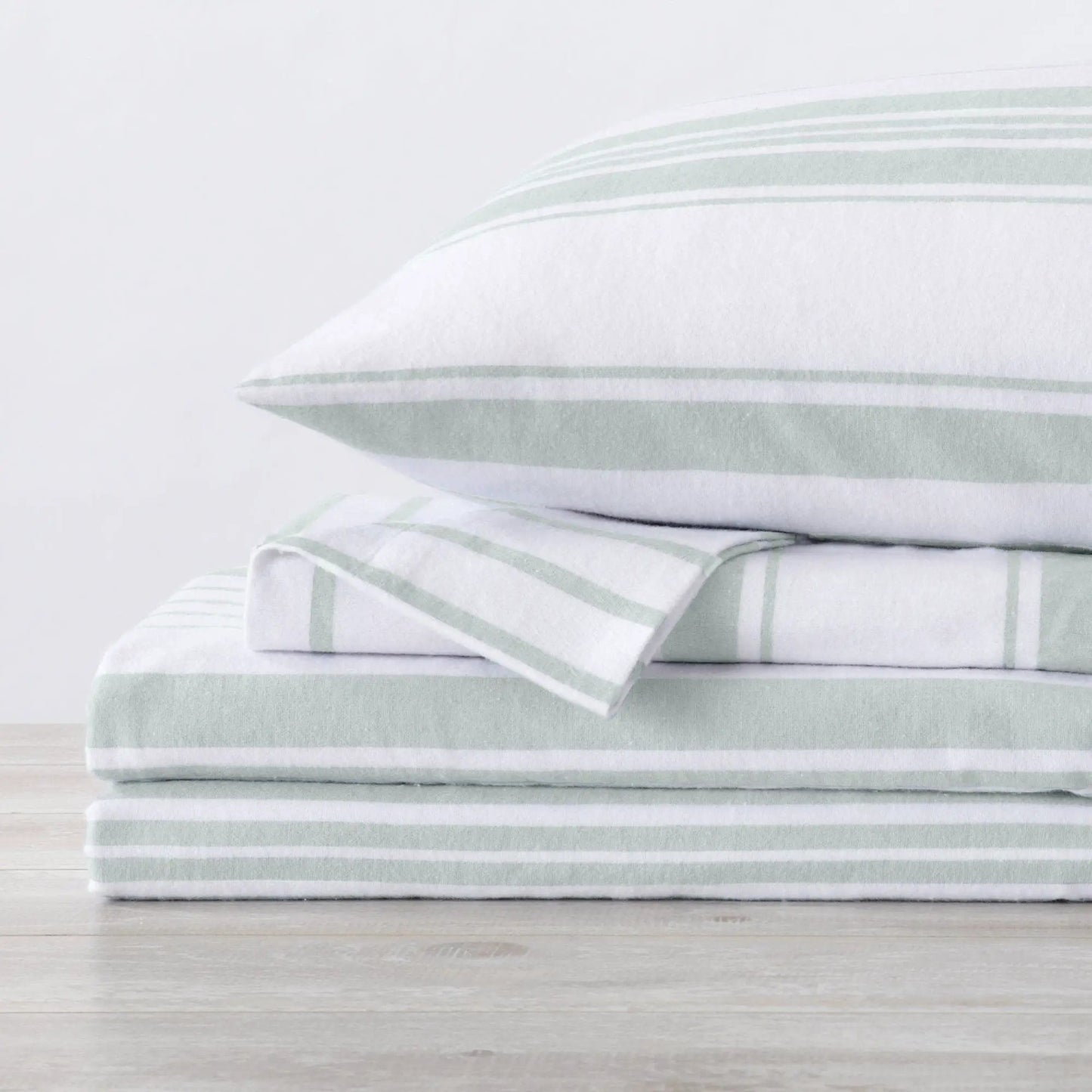 Turkish Cotton Flannel Sheet - Raye Collection from PriceLows™