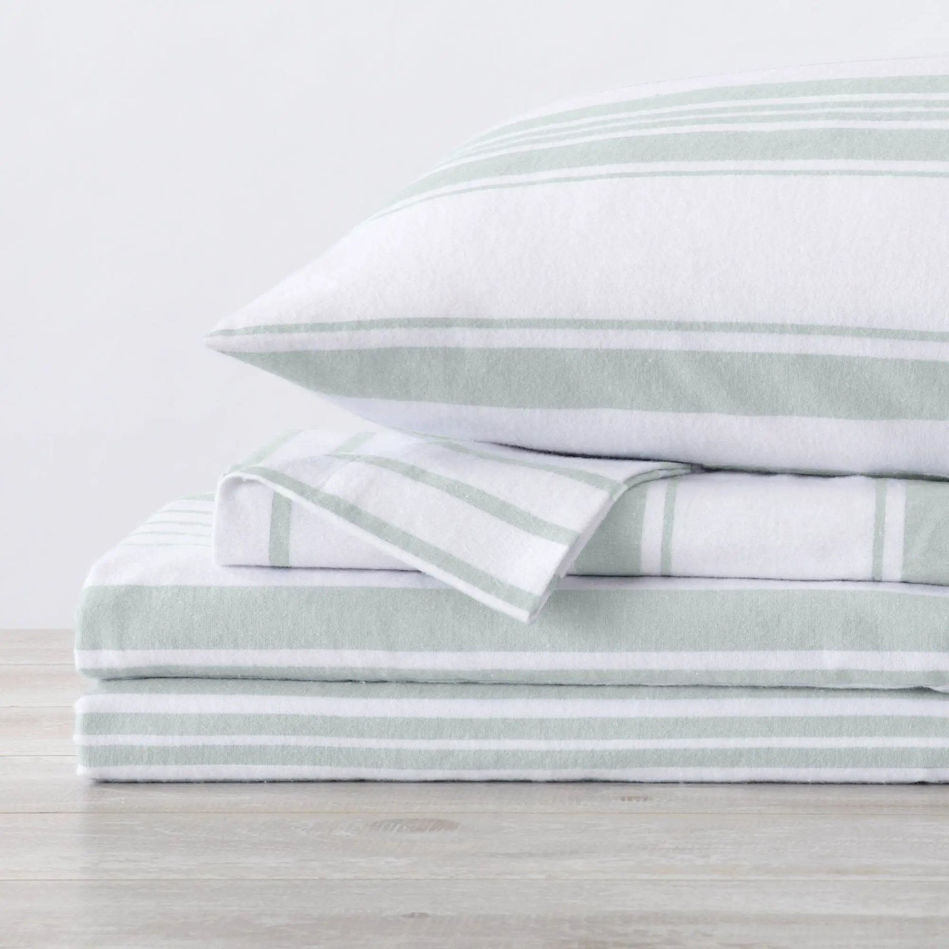 Turkish Cotton Flannel Sheet - Raye Collection from PriceLows™