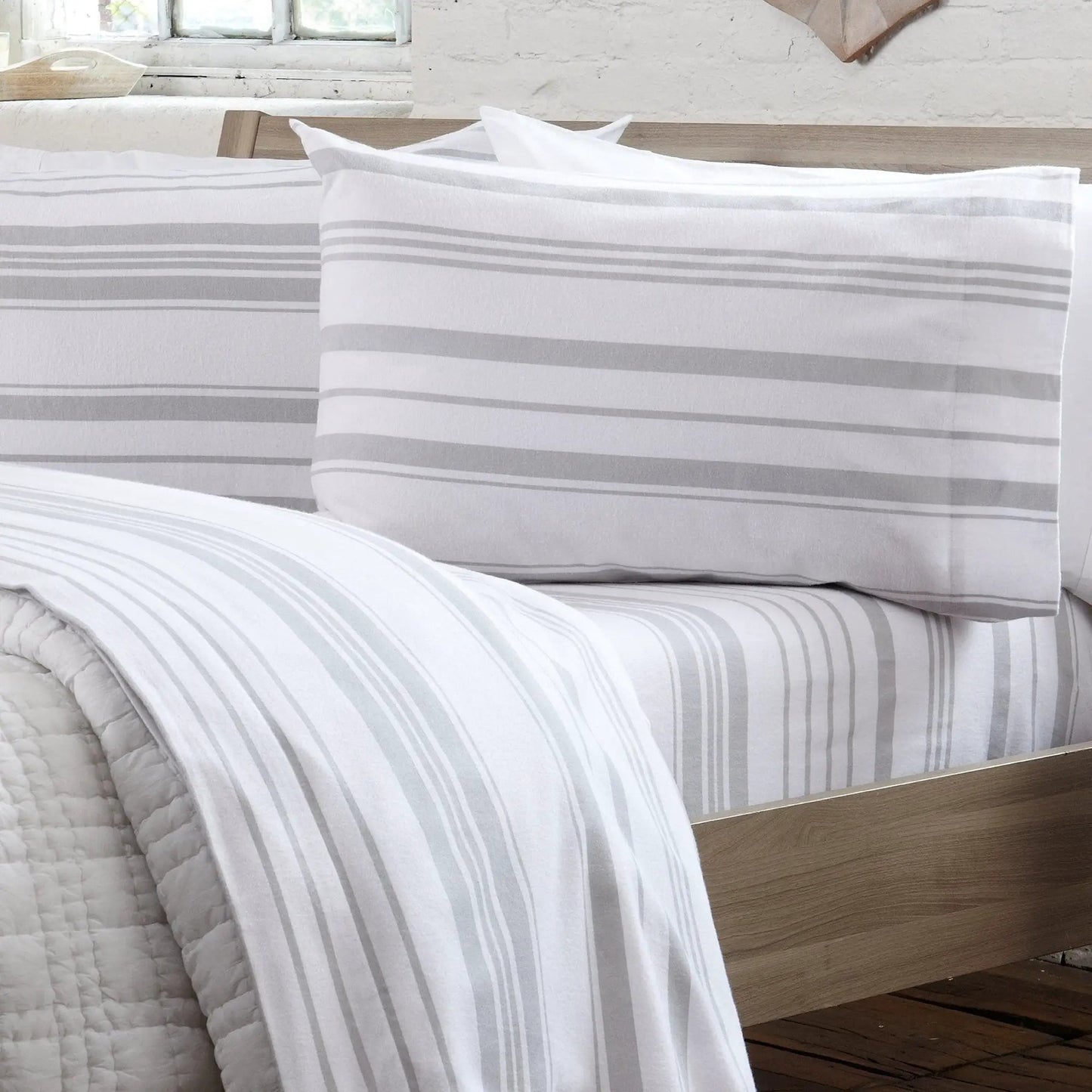 Turkish Cotton Flannel Sheet - Raye Collection from PriceLows™