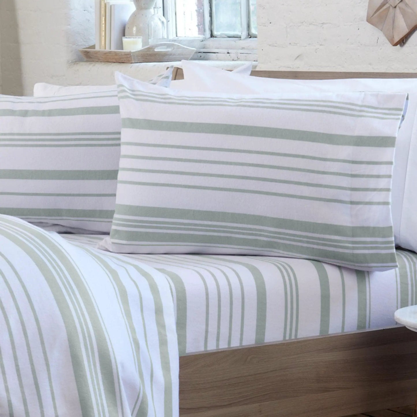 Turkish Cotton Flannel Sheet - Raye Collection from PriceLows™