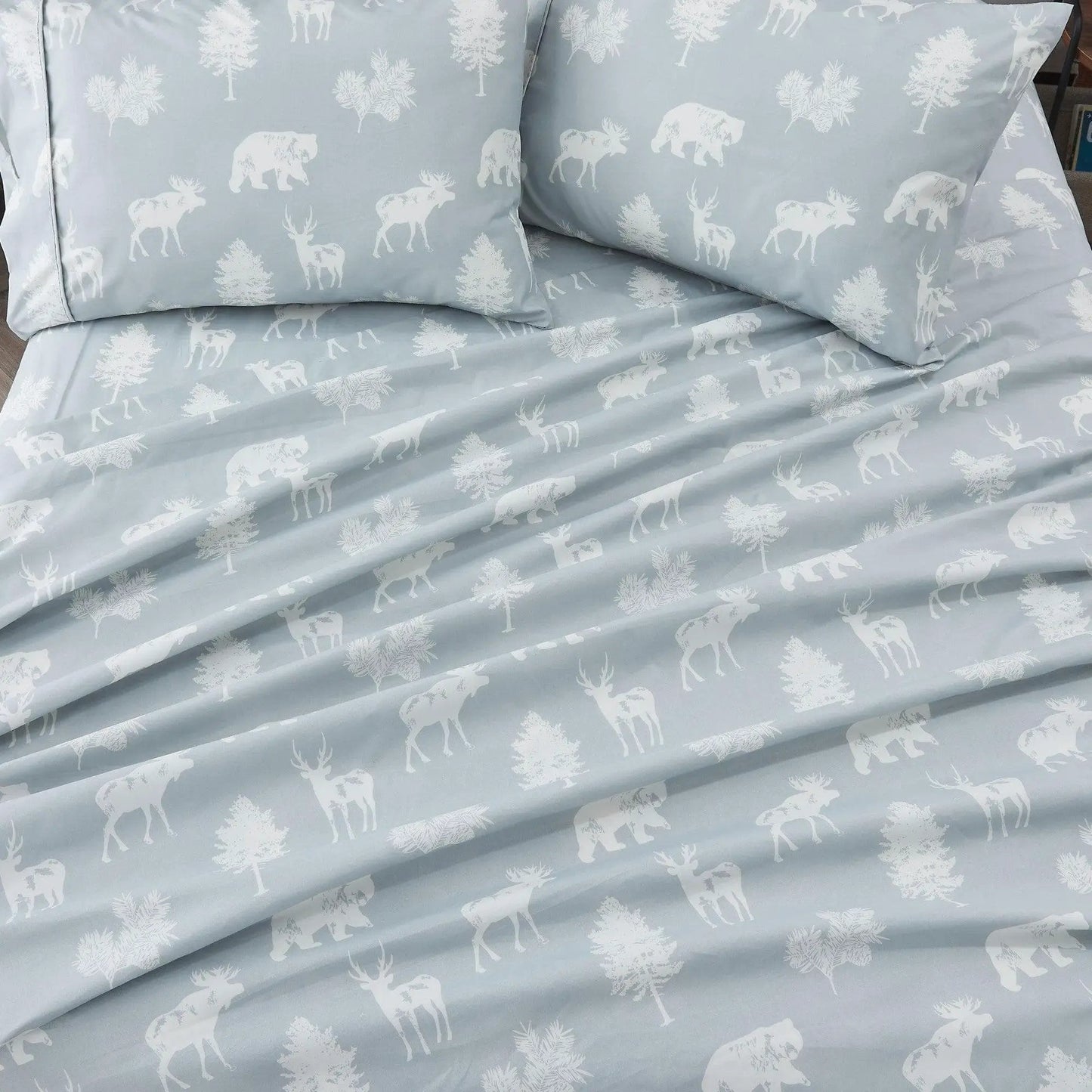 Lodge Printed Sheet Set - Mountain Ridge Collection from PriceLows™