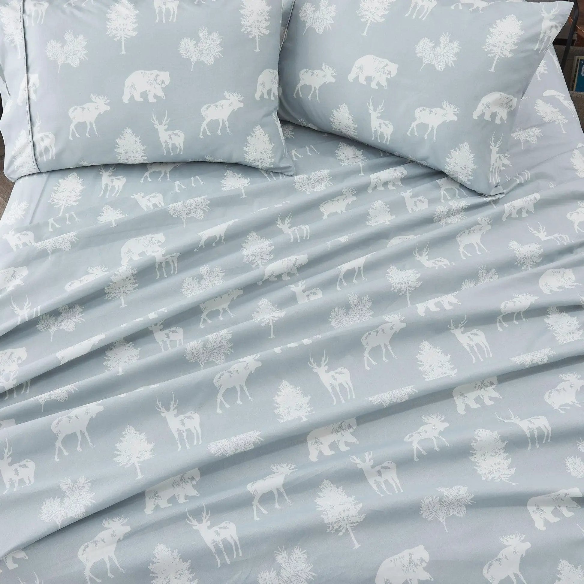 Lodge Printed Sheet Set - Mountain Ridge Collection from PriceLows™