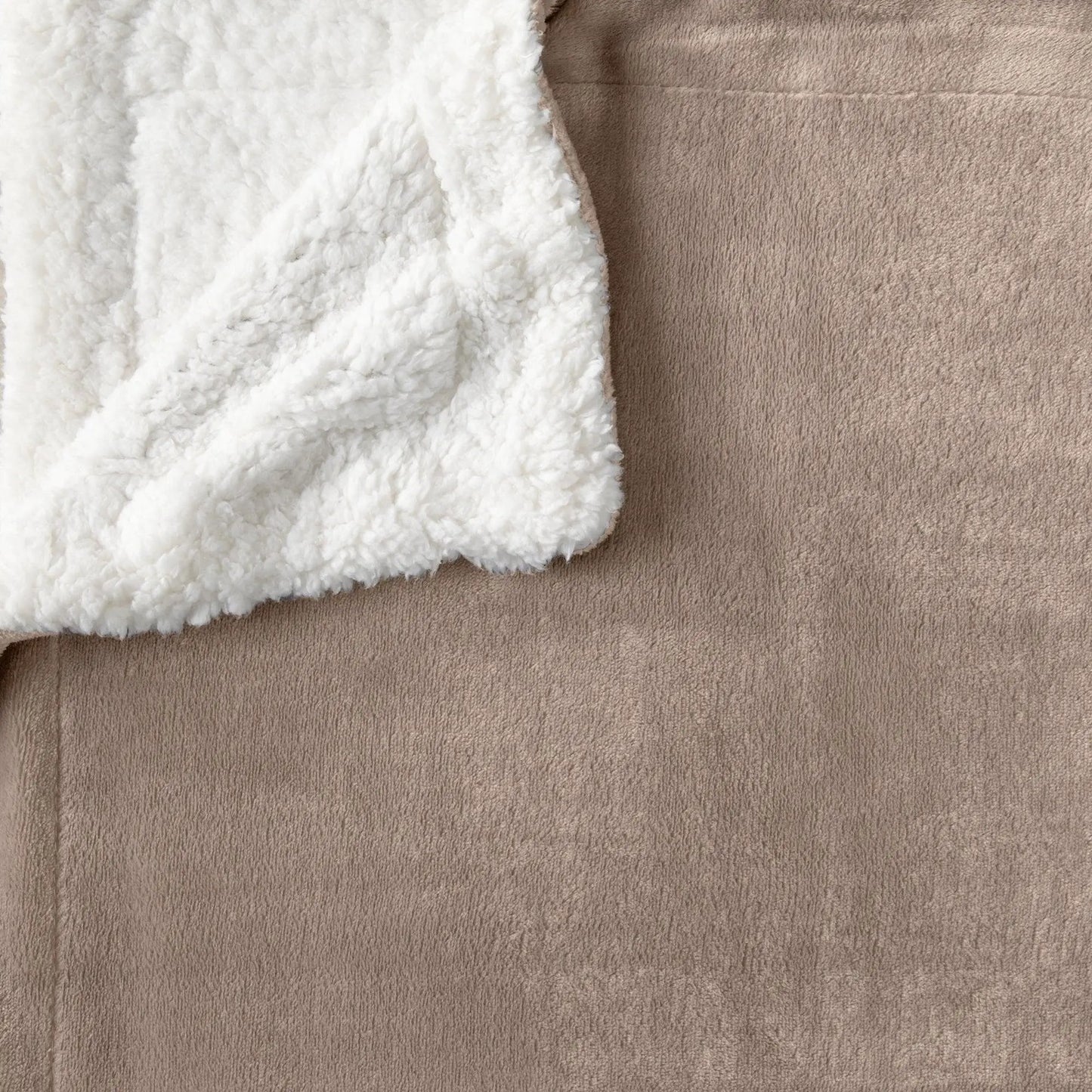 Velvet Plush Sherpa Luxury Bed Blanket - Kinsley Collection from PriceLows™