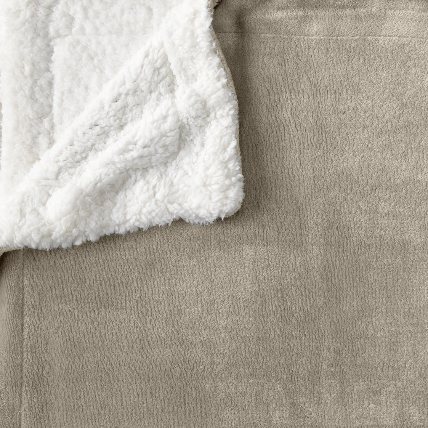 Velvet Plush Sherpa Luxury Bed Blanket - Kinsley Collection from PriceLows™