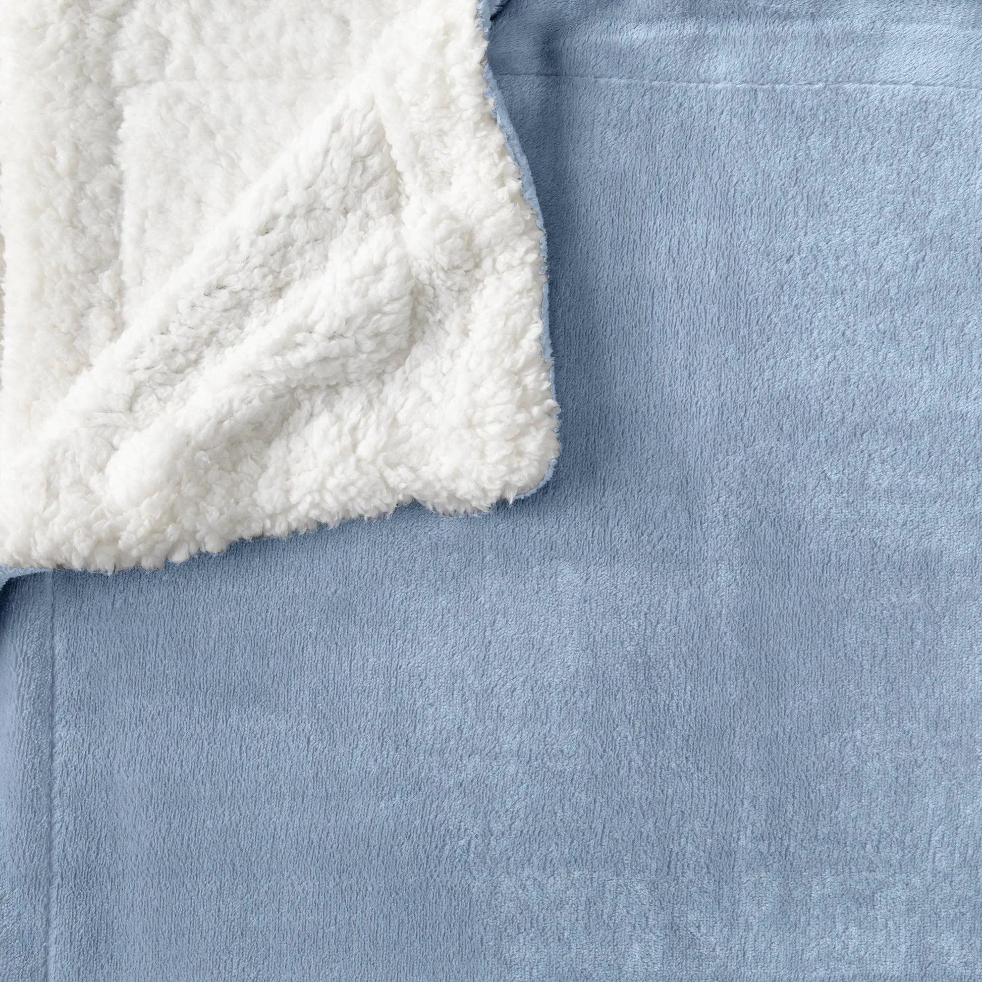 Velvet Plush Sherpa Luxury Bed Blanket - Kinsley Collection from PriceLows™