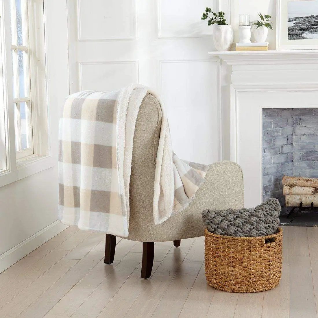 Velvet Plush Sherpa Luxury Bed Blanket - Kinsley Collection from PriceLows™