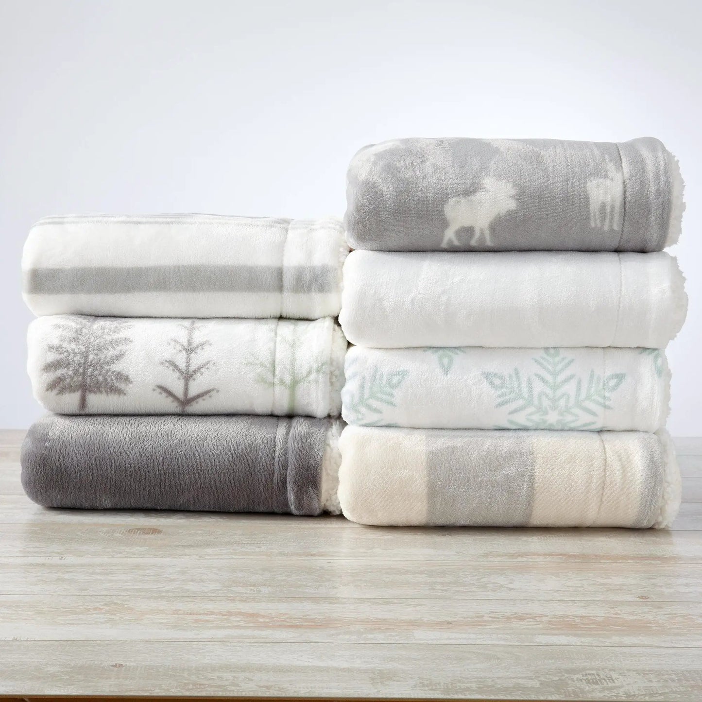 Velvet Plush Sherpa Luxury Bed Blanket - Kinsley Collection from PriceLows™