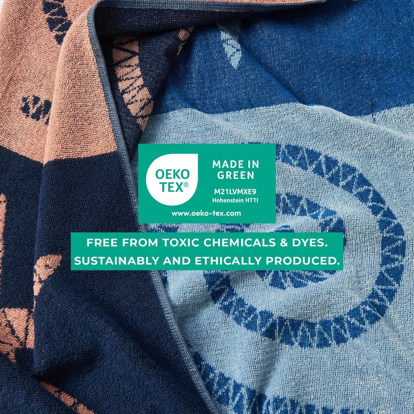 2 Pack 100% Cotton Jacquard Beach Towels - Playa Collection from PriceLows™