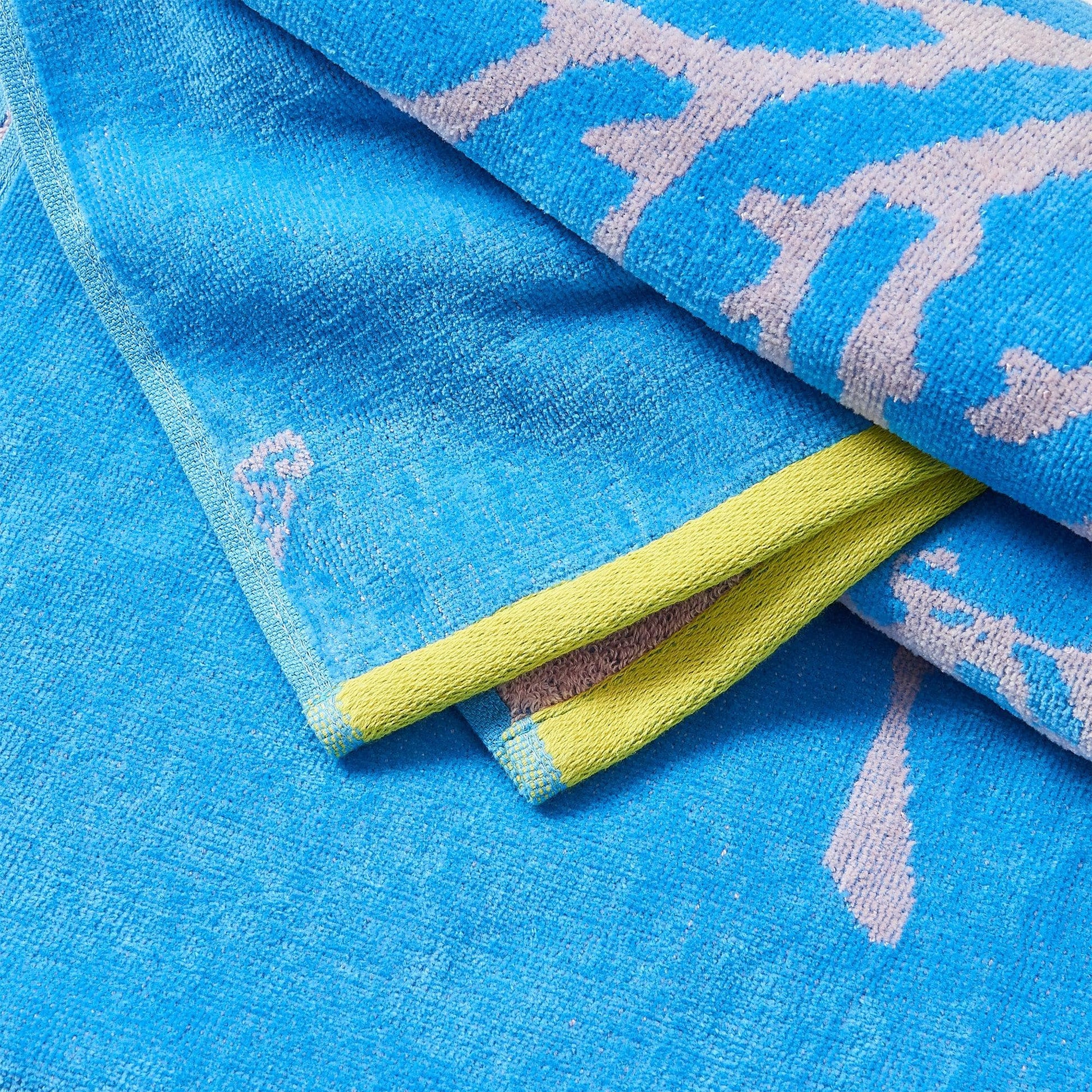 2 Pack 100% Cotton Jacquard Beach Towels - Playa Collection from PriceLows™