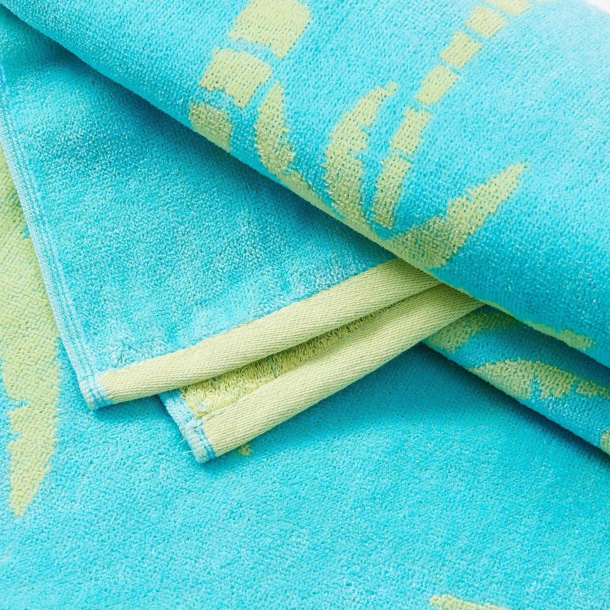 2 Pack 100% Cotton Jacquard Beach Towels - Playa Collection from PriceLows™