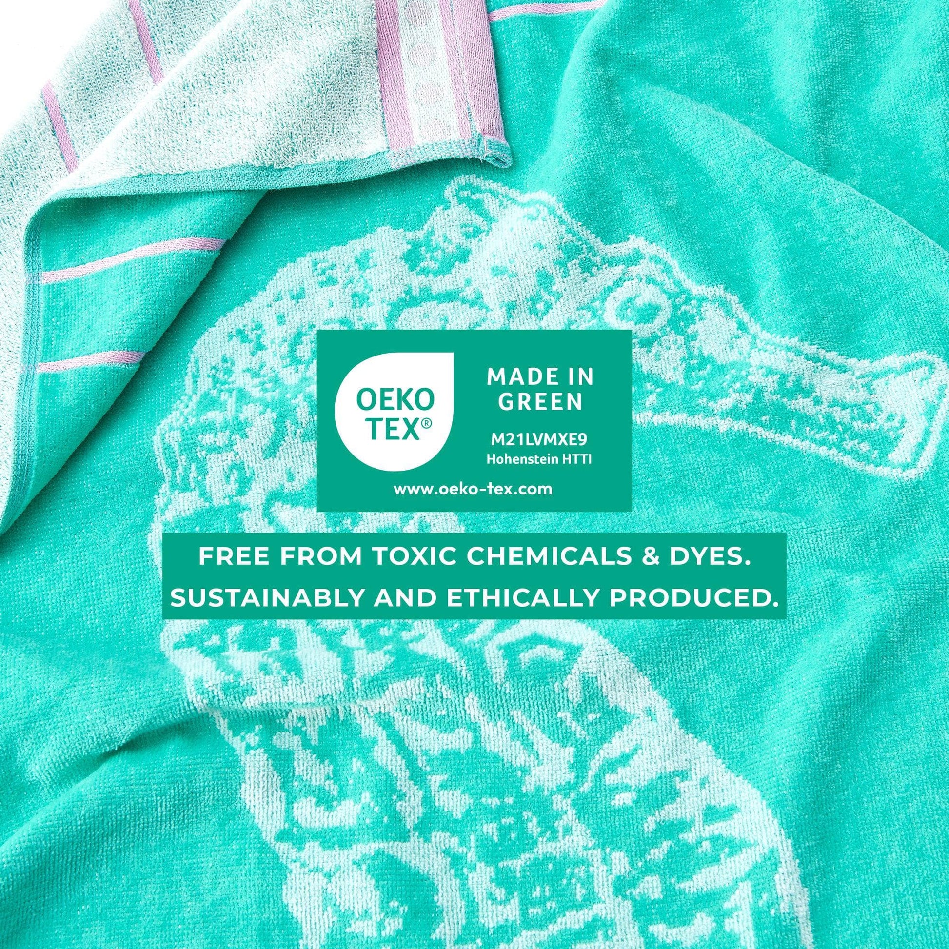 2 Pack 100% Cotton Jacquard Beach Towels - Playa Collection from PriceLows™