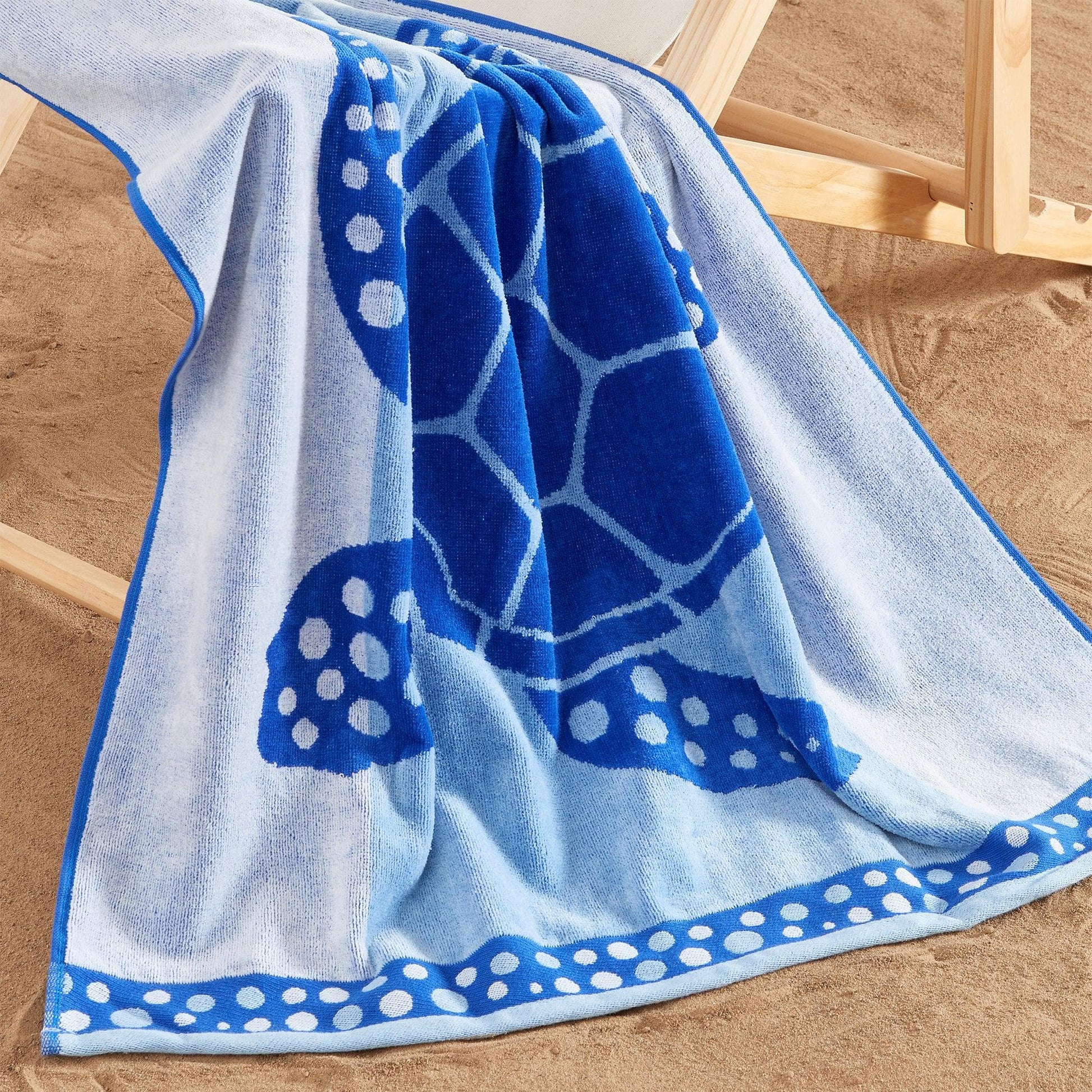 2 Pack 100% Cotton Jacquard Beach Towels - Playa Collection from PriceLows™