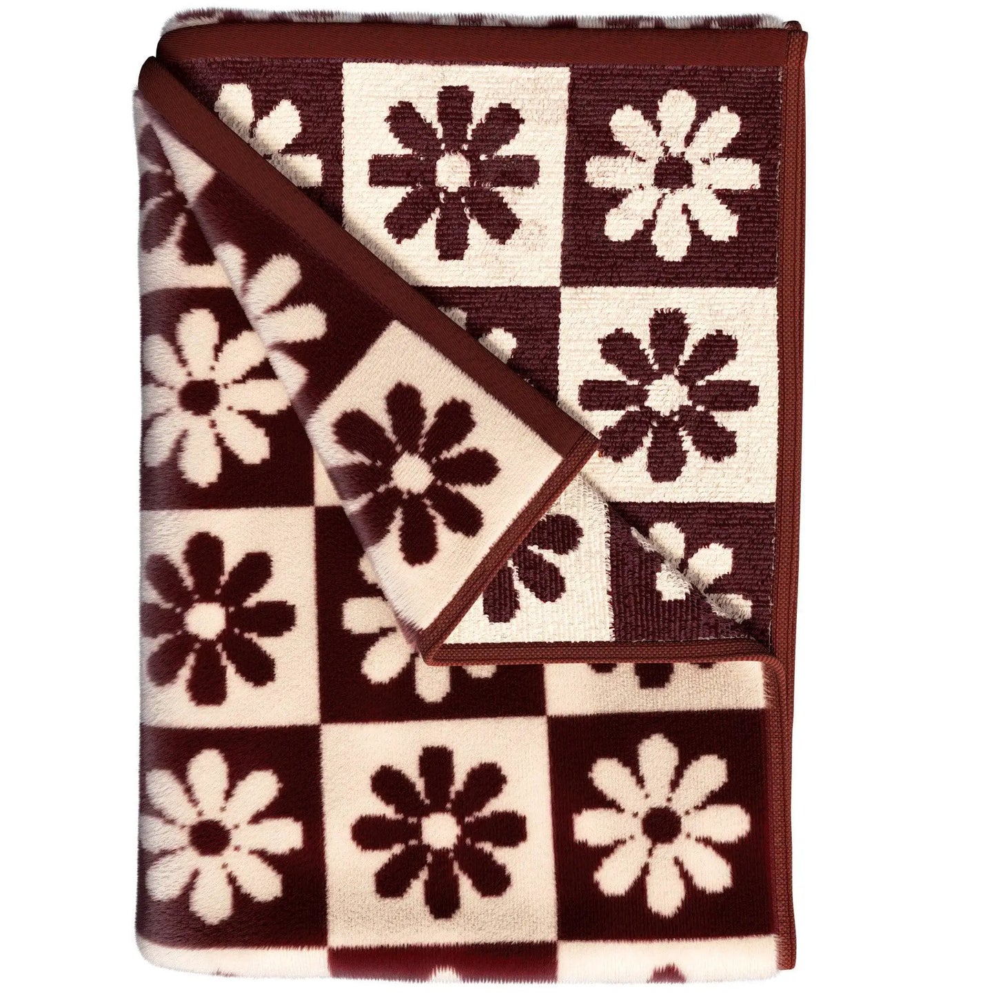 Oversized Retro Printed Beach Towel - St. Barts Collection from PriceLows™
