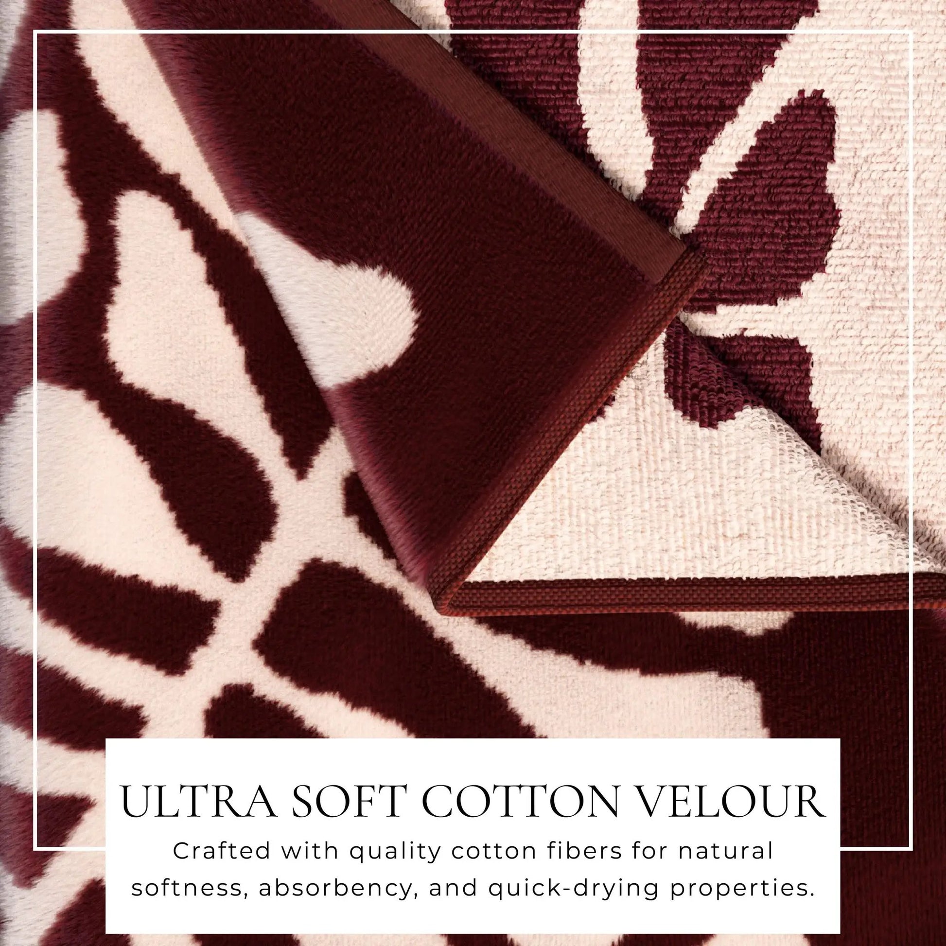 Oversized Retro Printed Beach Towel - St. Barts Collection from PriceLows™