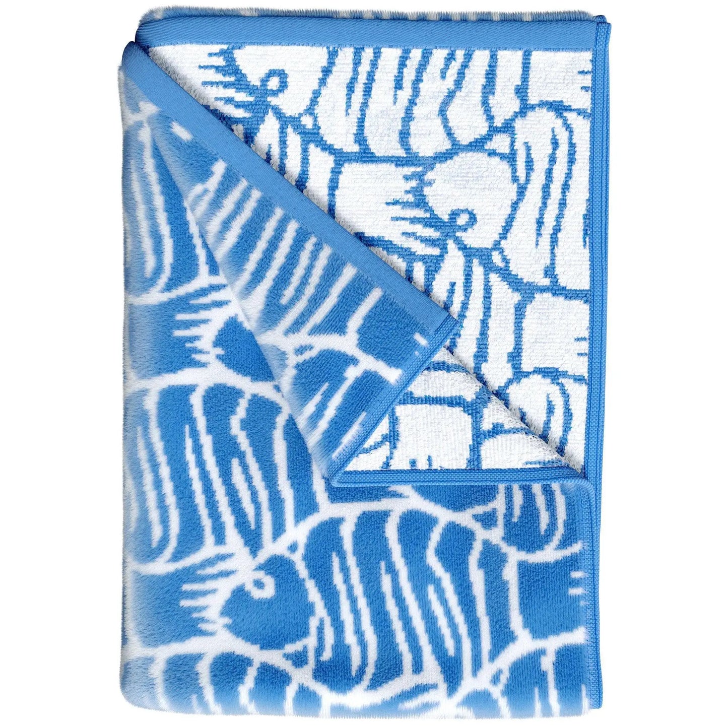 Oversized Retro Printed Beach Towel - St. Barts Collection from PriceLows™