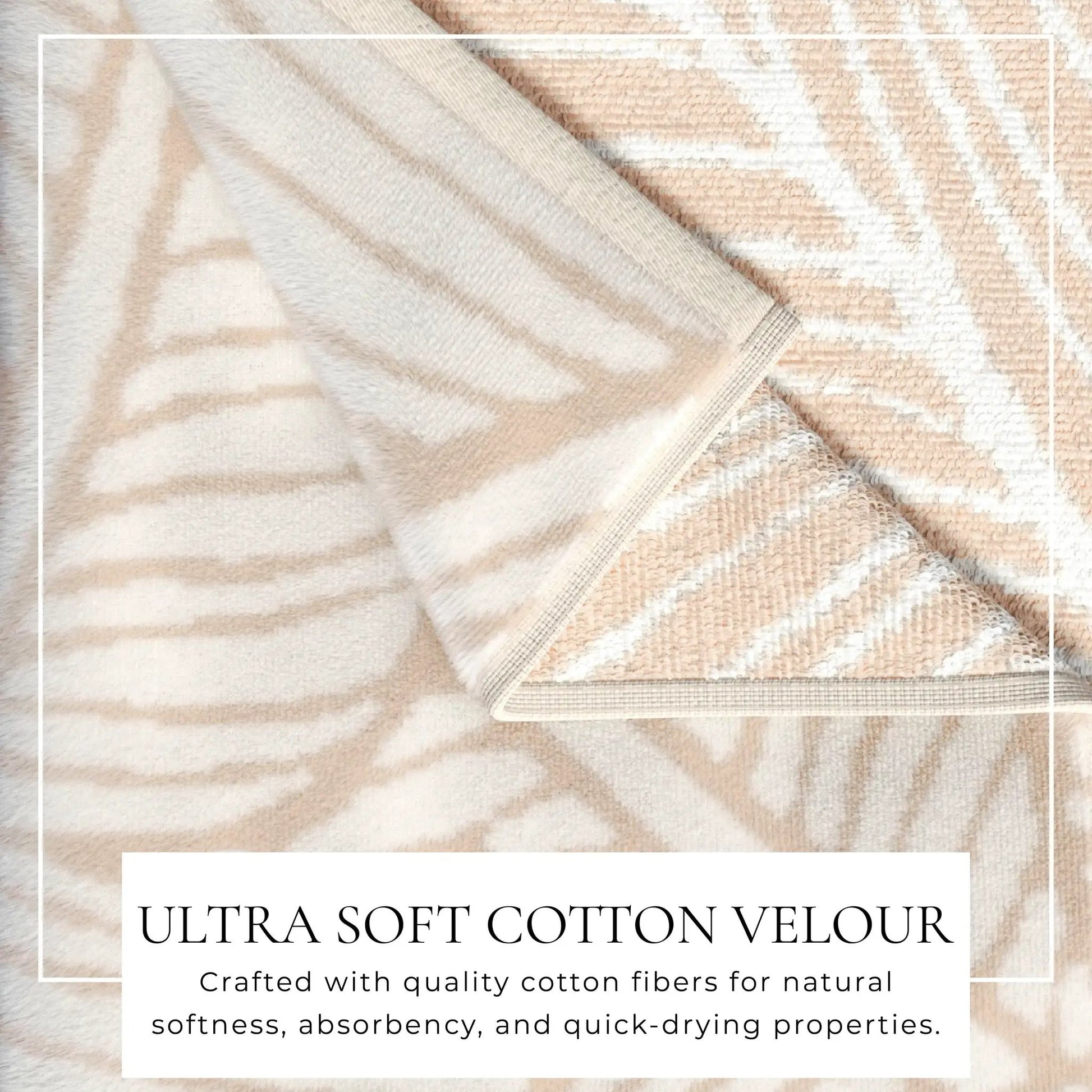 Oversized Retro Printed Beach Towel - St. Barts Collection from PriceLows™