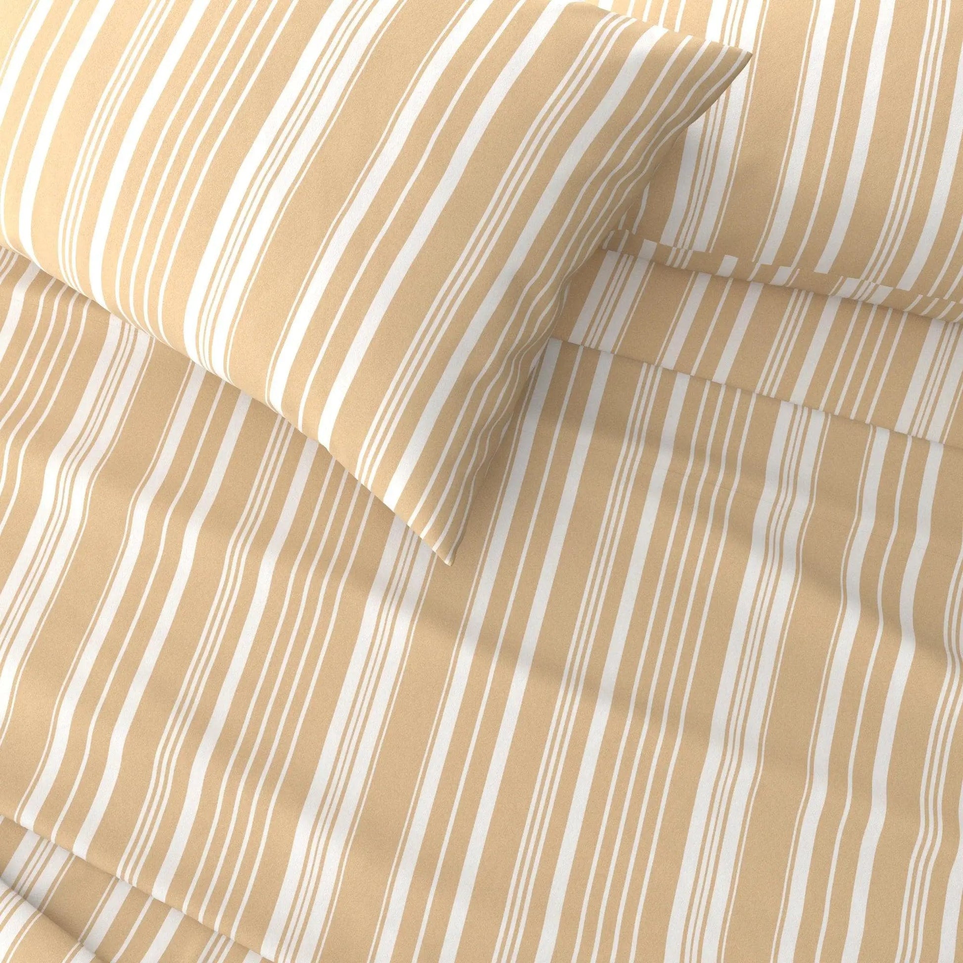 Striped Sheet Set - Elouise Collection from PriceLows™