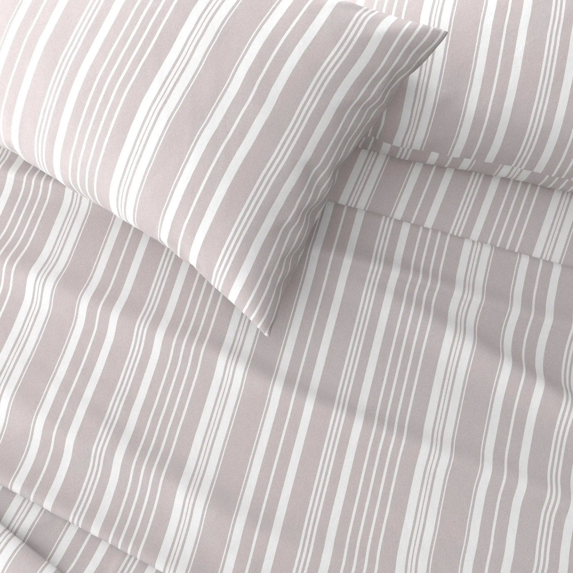 Striped Sheet Set - Elouise Collection from PriceLows™