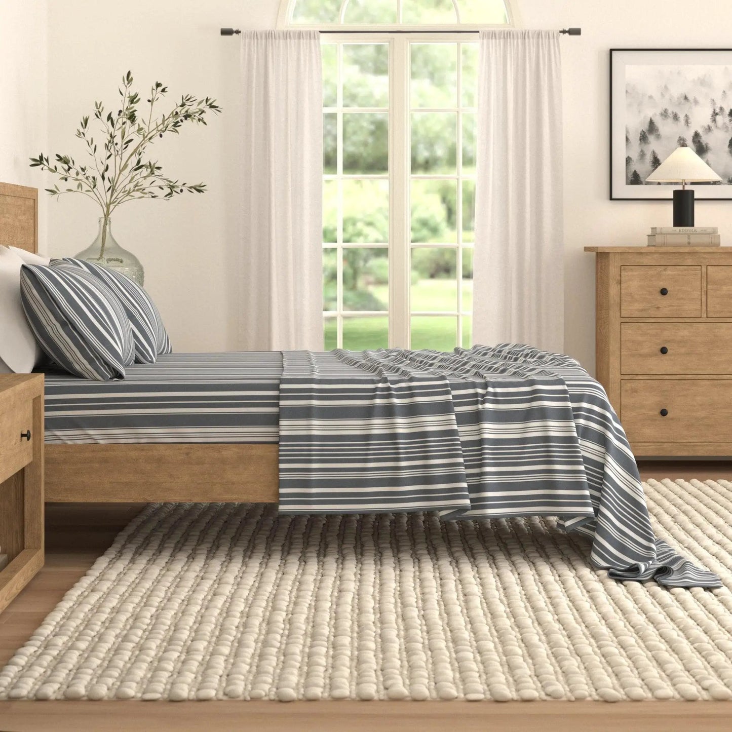 Striped Sheet Set - Elouise Collection from PriceLows™