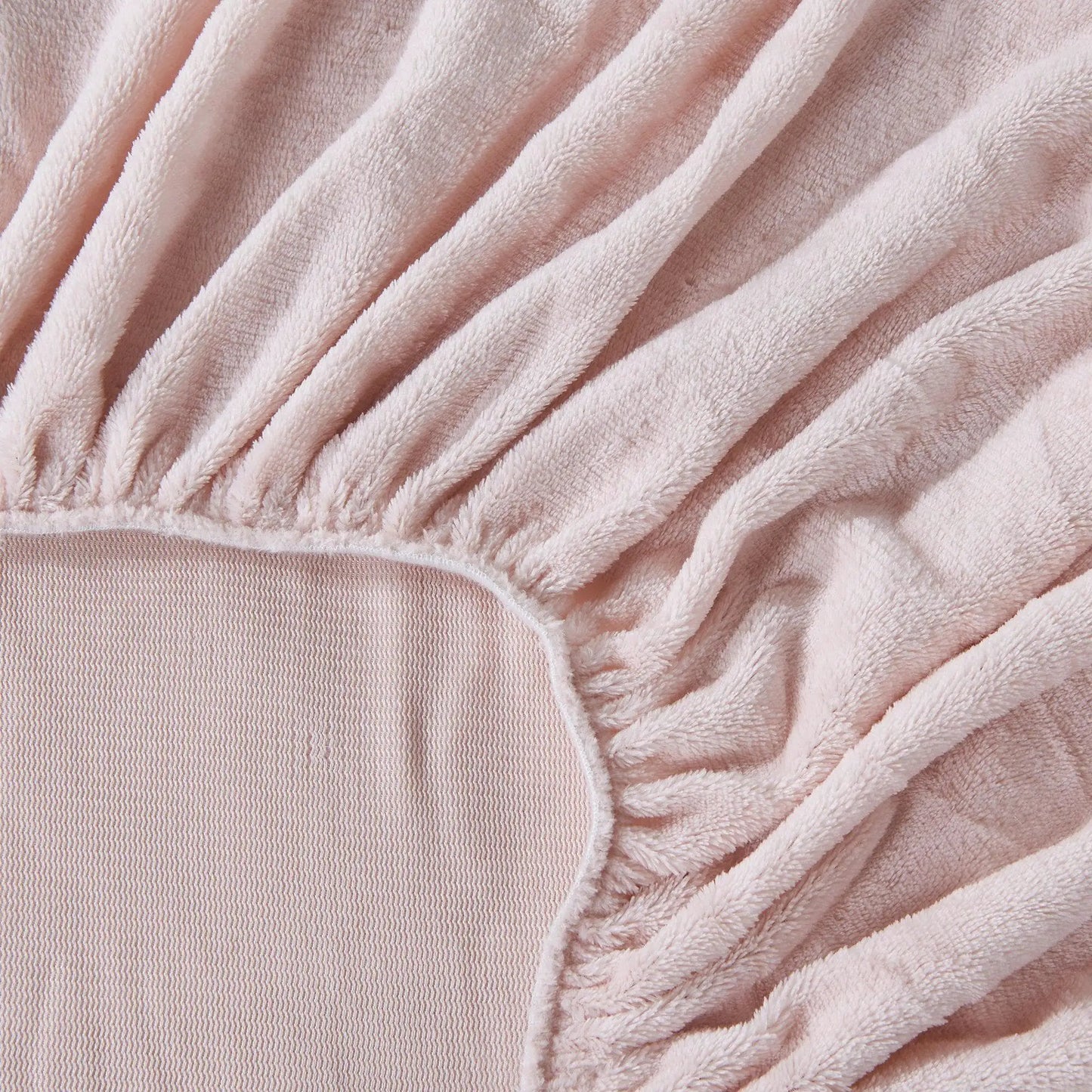 Solid Plush Fitted Sheet - Velvet Luxe Collection from PriceLows™