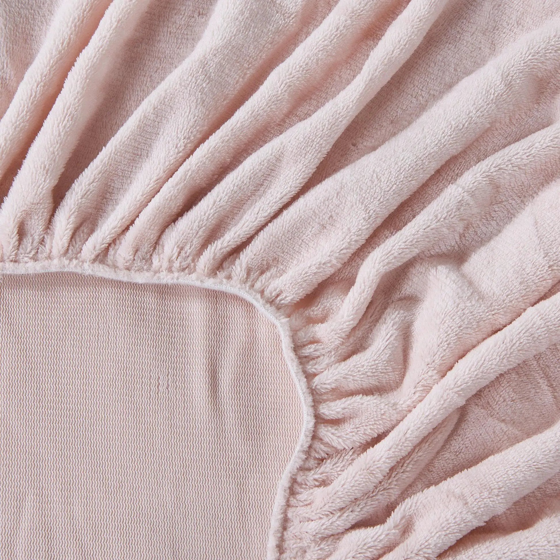 Solid Plush Fitted Sheet - Velvet Luxe Collection from PriceLows™