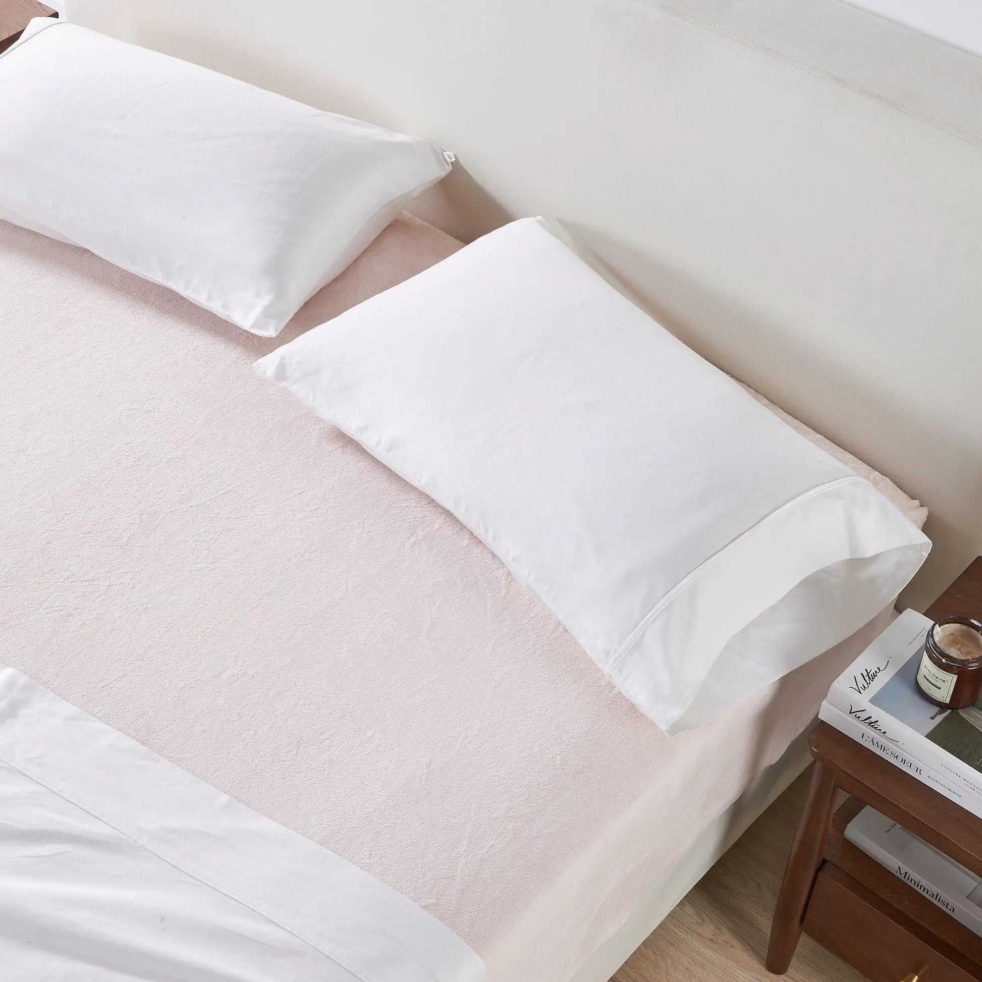 Solid Plush Fitted Sheet - Velvet Luxe Collection from PriceLows™