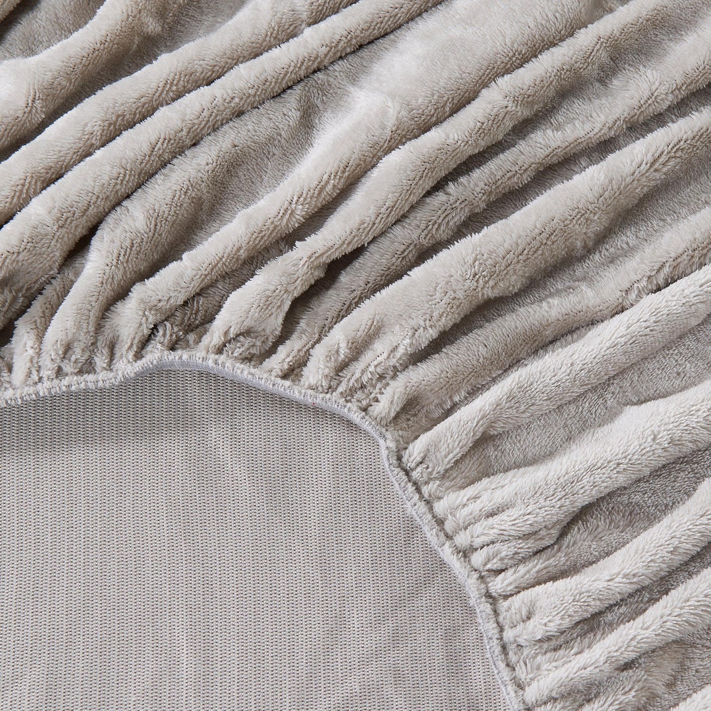 Solid Plush Fitted Sheet - Velvet Luxe Collection from PriceLows™