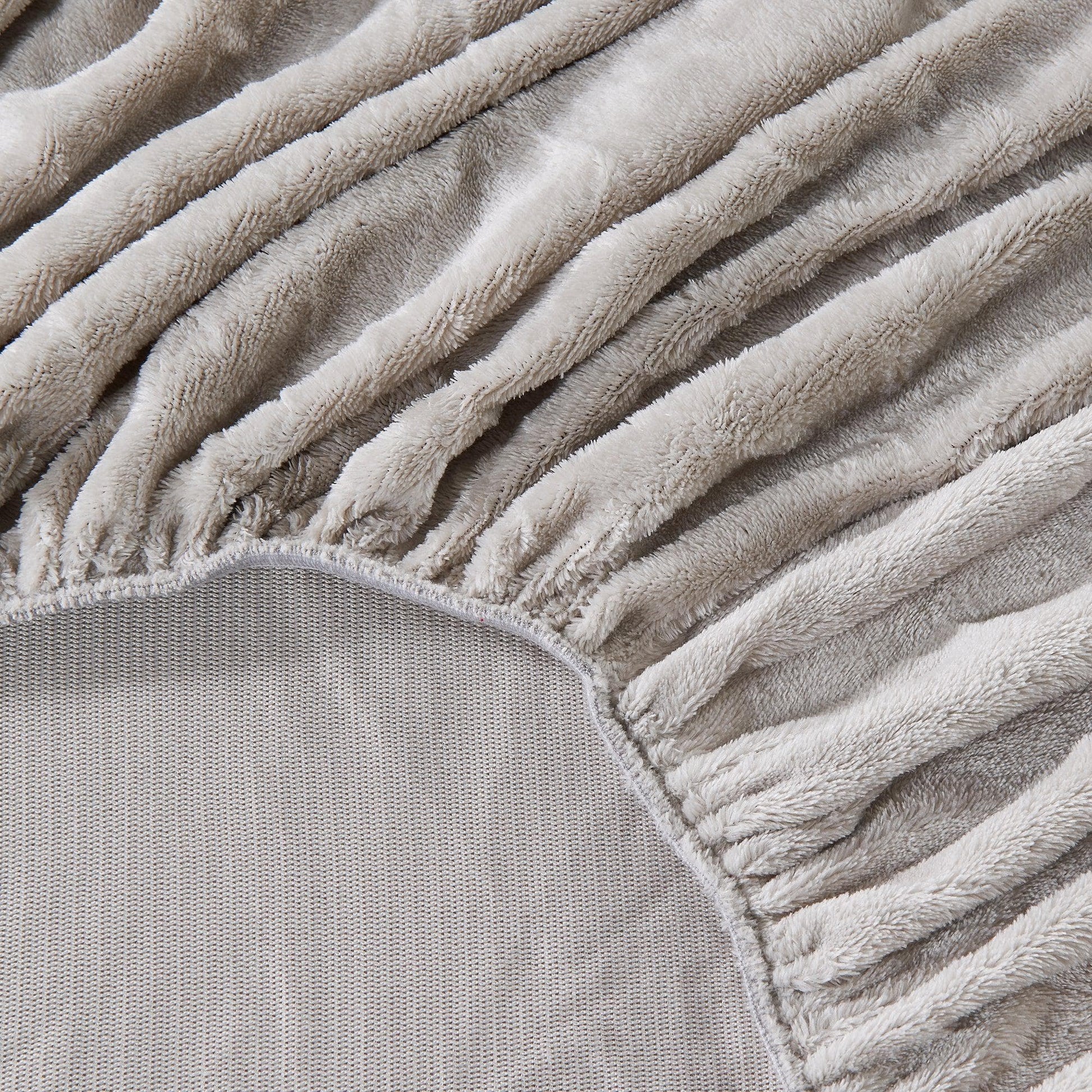 Solid Plush Fitted Sheet - Velvet Luxe Collection from PriceLows™