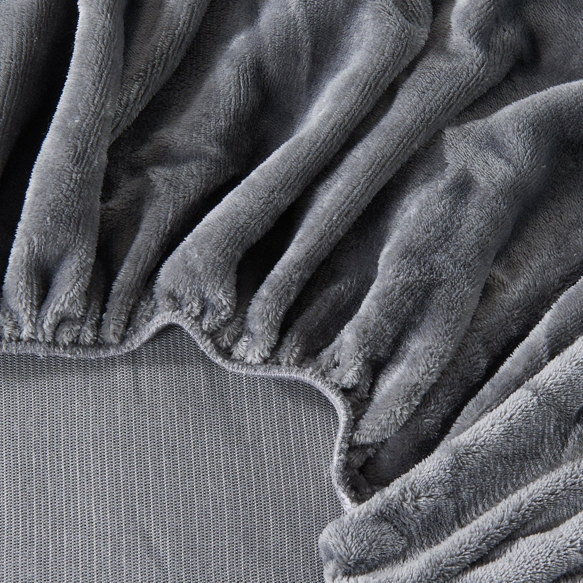 Solid Plush Fitted Sheet - Velvet Luxe Collection from PriceLows™
