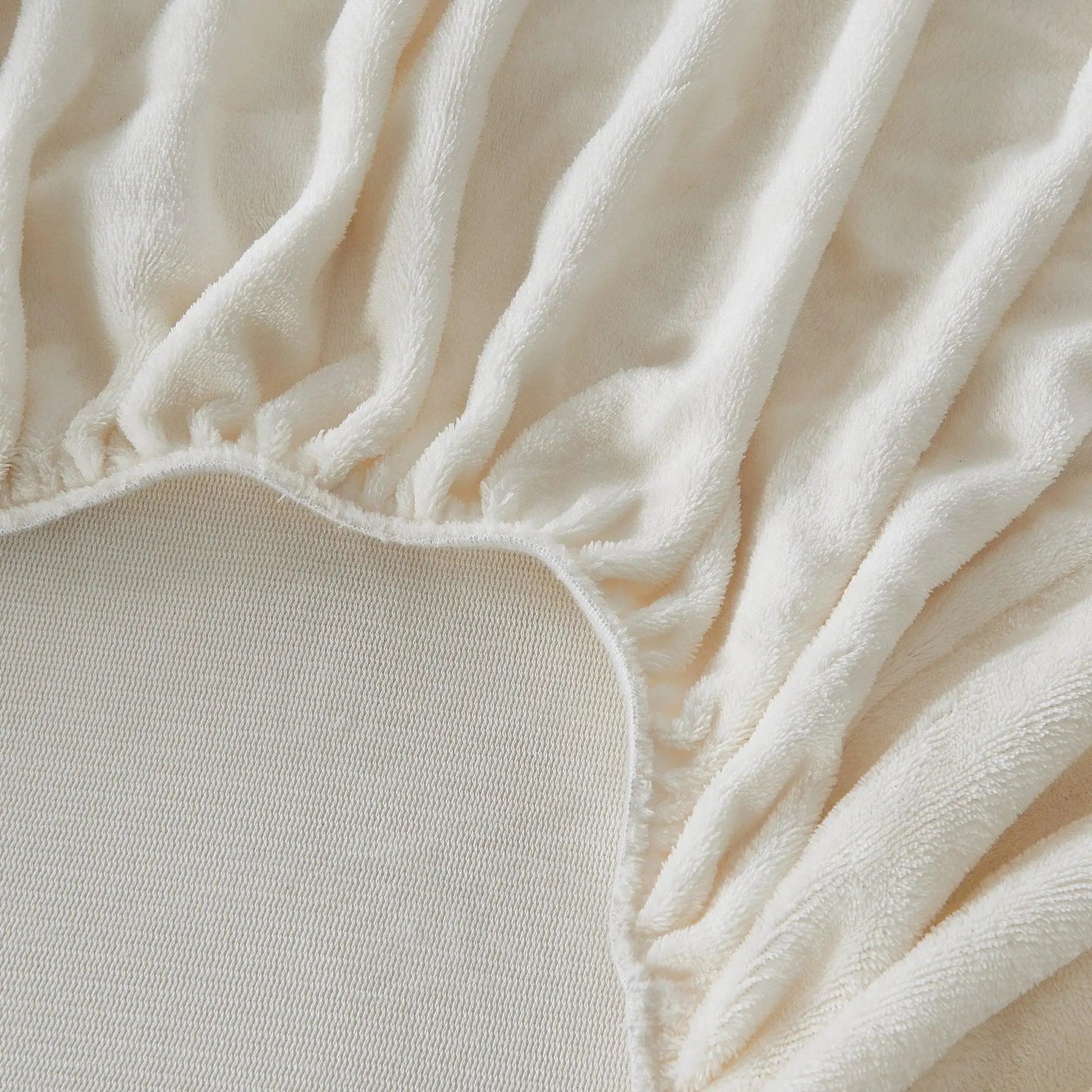 Solid Plush Fitted Sheet - Velvet Luxe Collection from PriceLows™