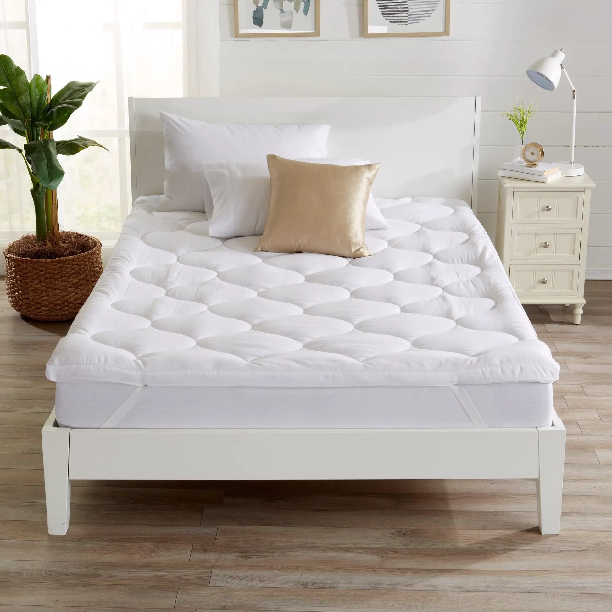 2 Inch Thick Hypoallergenic Mattress Topper - Kyla Collection from PriceLows™