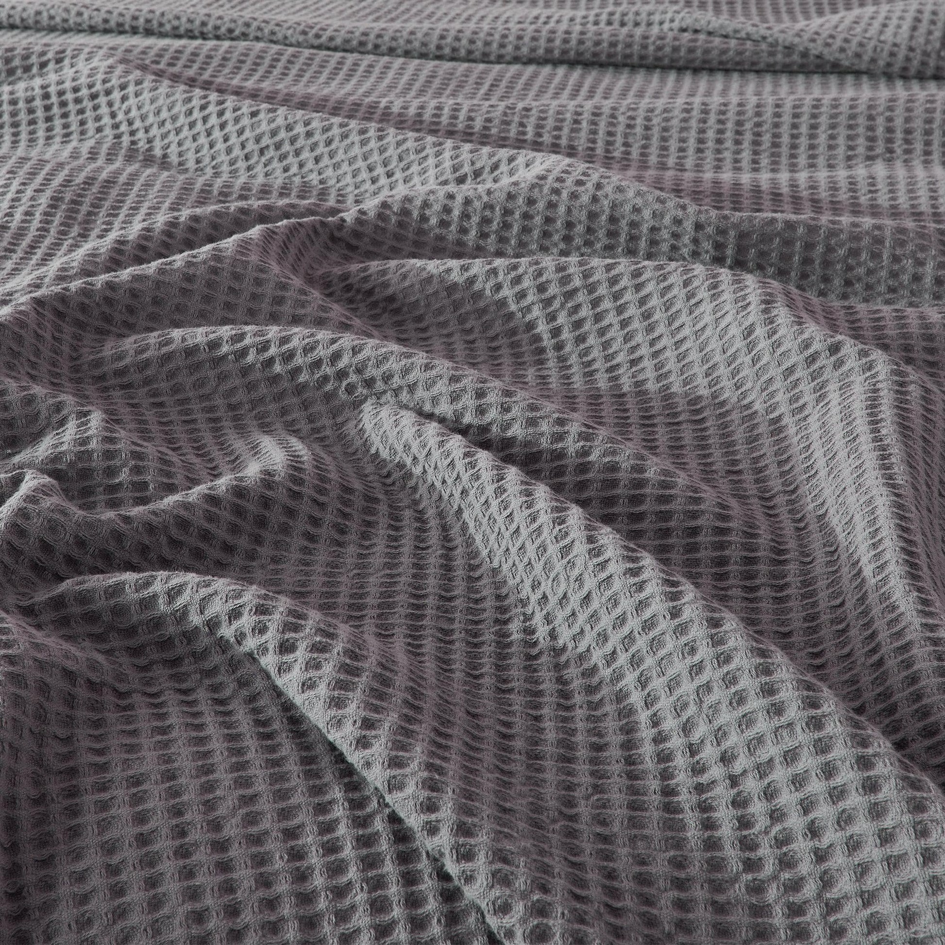 100% Cotton Waffle Weave Blanket - Mikala Collection from PriceLows™