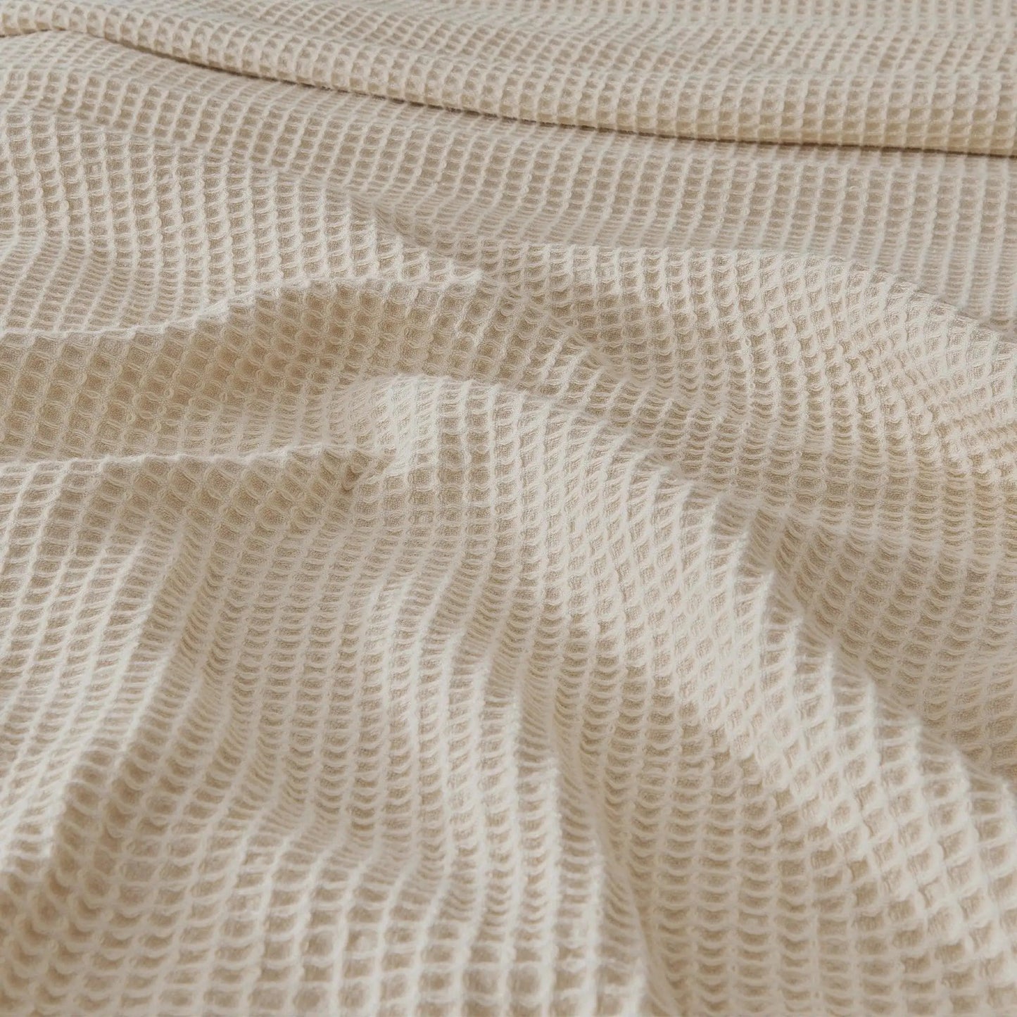 100% Cotton Waffle Weave Blanket - Mikala Collection from PriceLows™