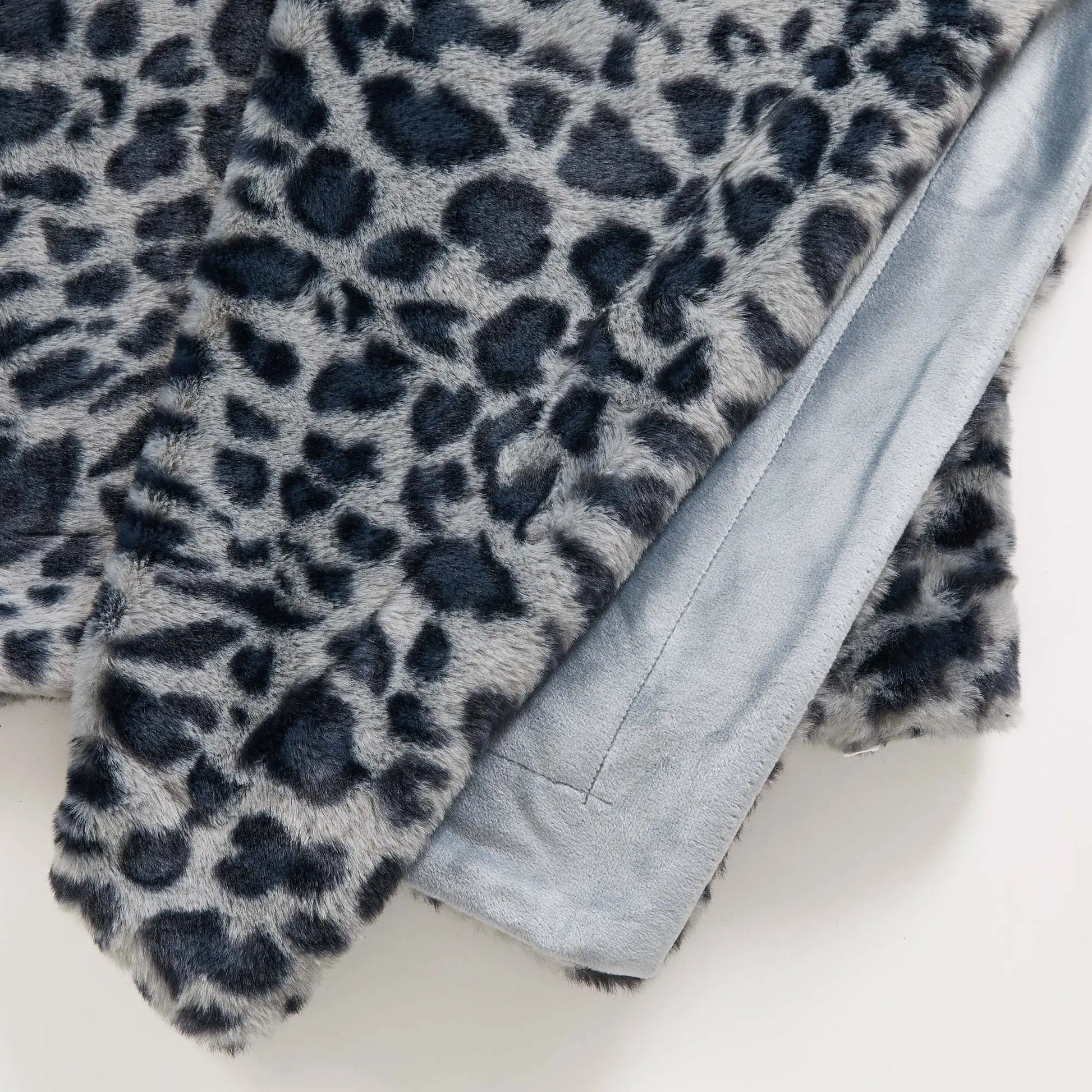 Faux Fur Printed Throw Blanket - Aaliyah Collection from PriceLows™