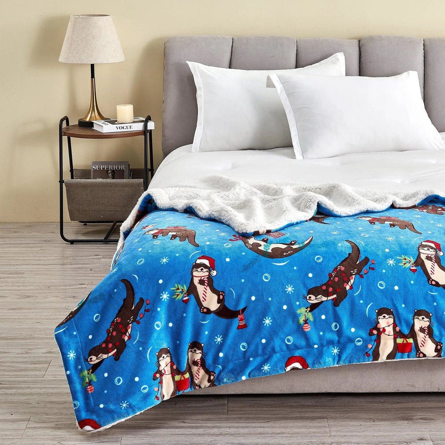 Holiday Sherpa Throw - Esmay Collection from PriceLows™