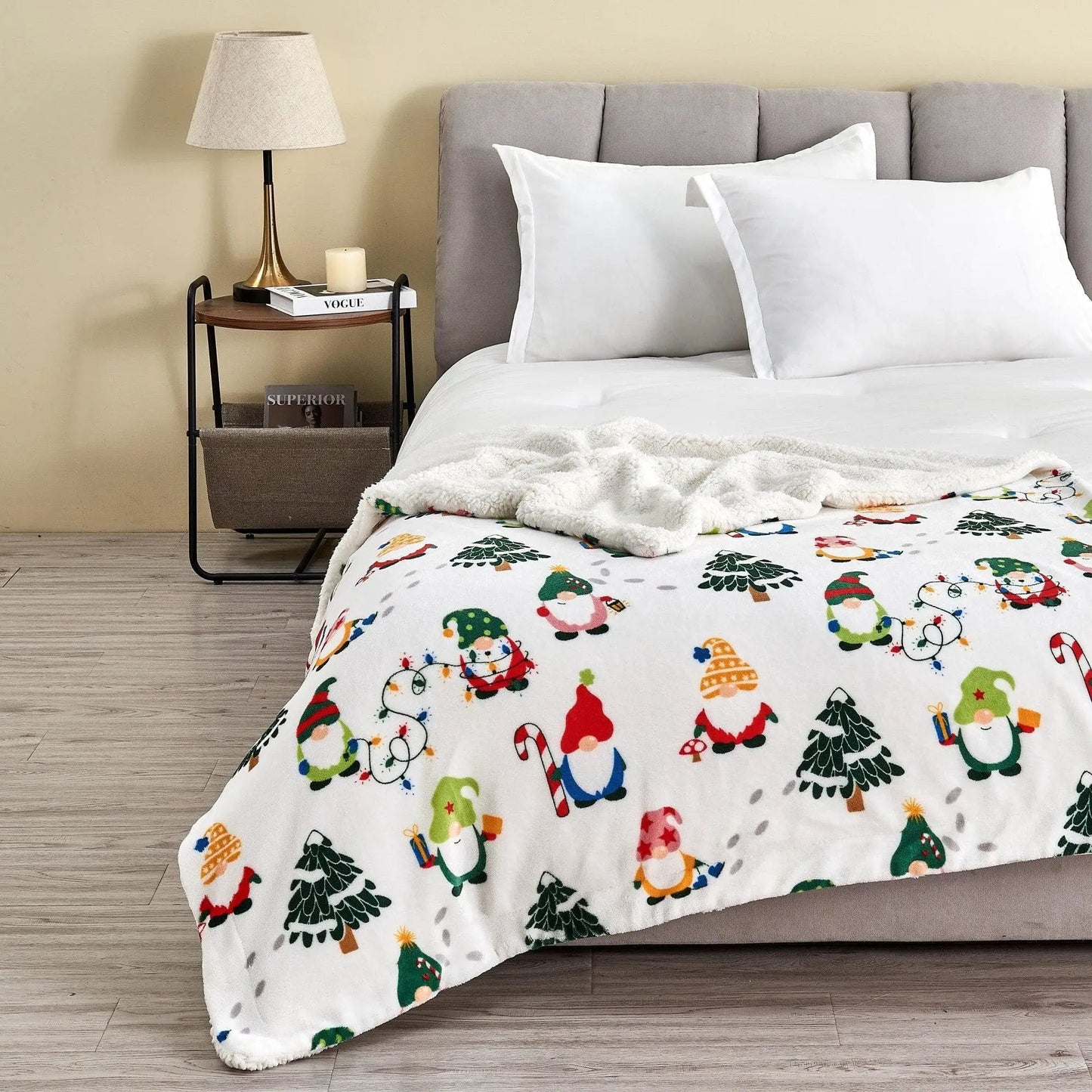 Holiday Sherpa Throw - Esmay Collection from PriceLows™