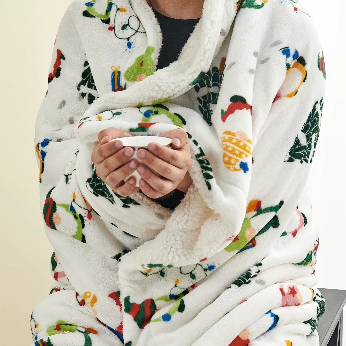 Holiday Sherpa Throw - Esmay Collection from PriceLows™