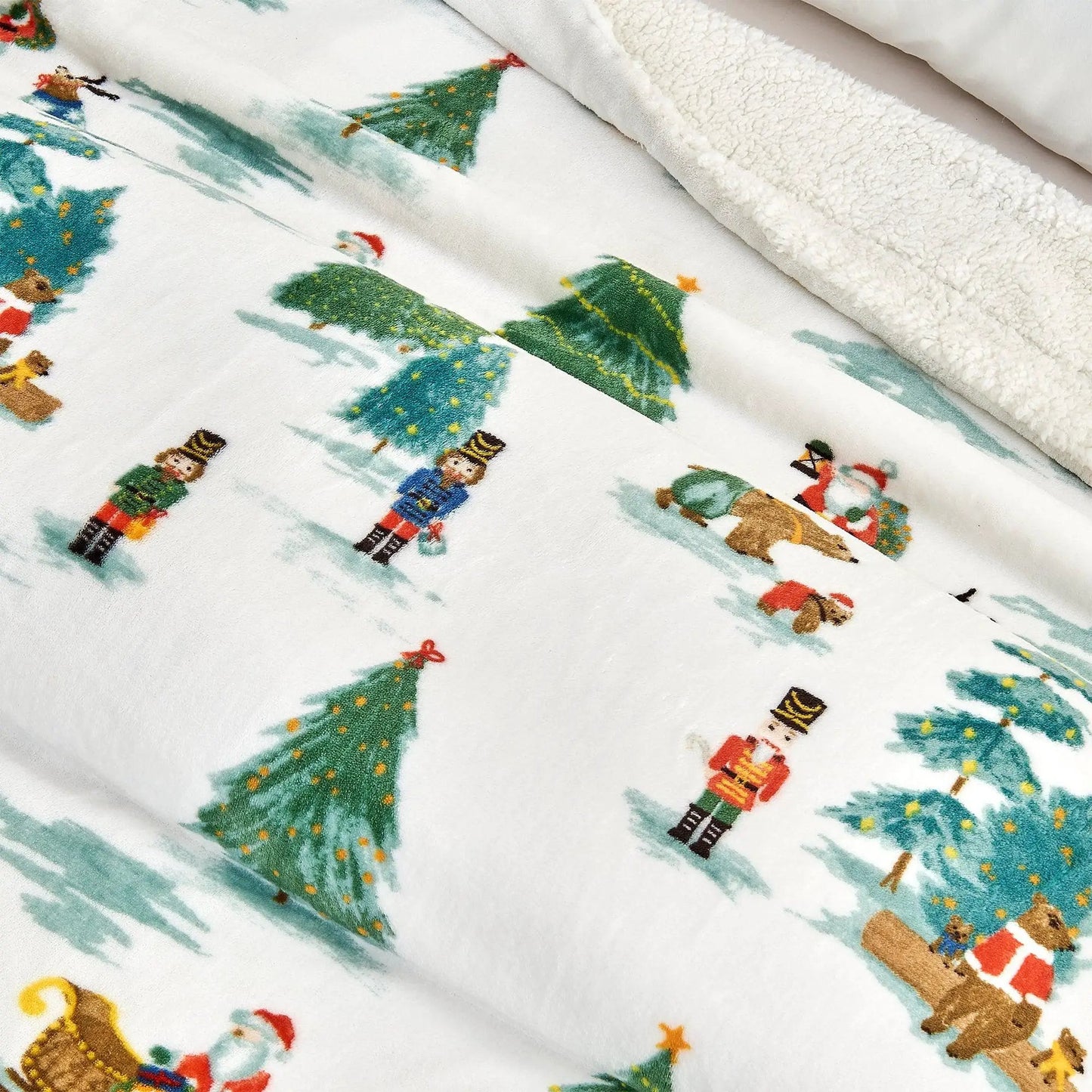 Sherpa Throw Blanket - Eve Collection from PriceLows™