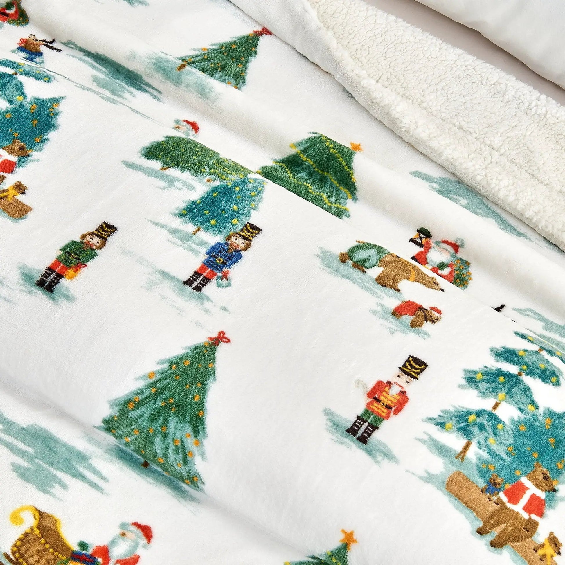 Sherpa Throw Blanket - Eve Collection from PriceLows™