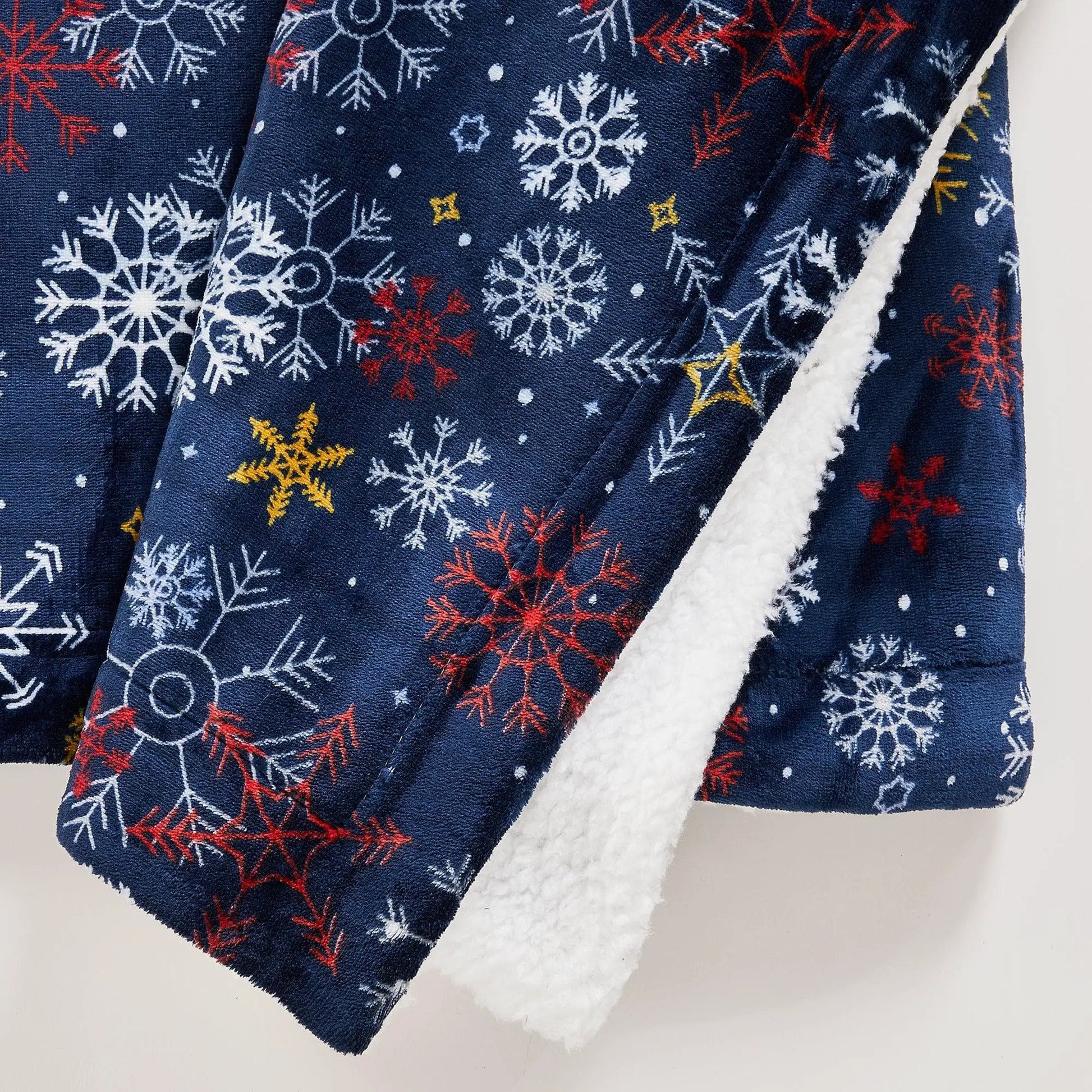 Sherpa Throw Blanket - Eve Collection from PriceLows™