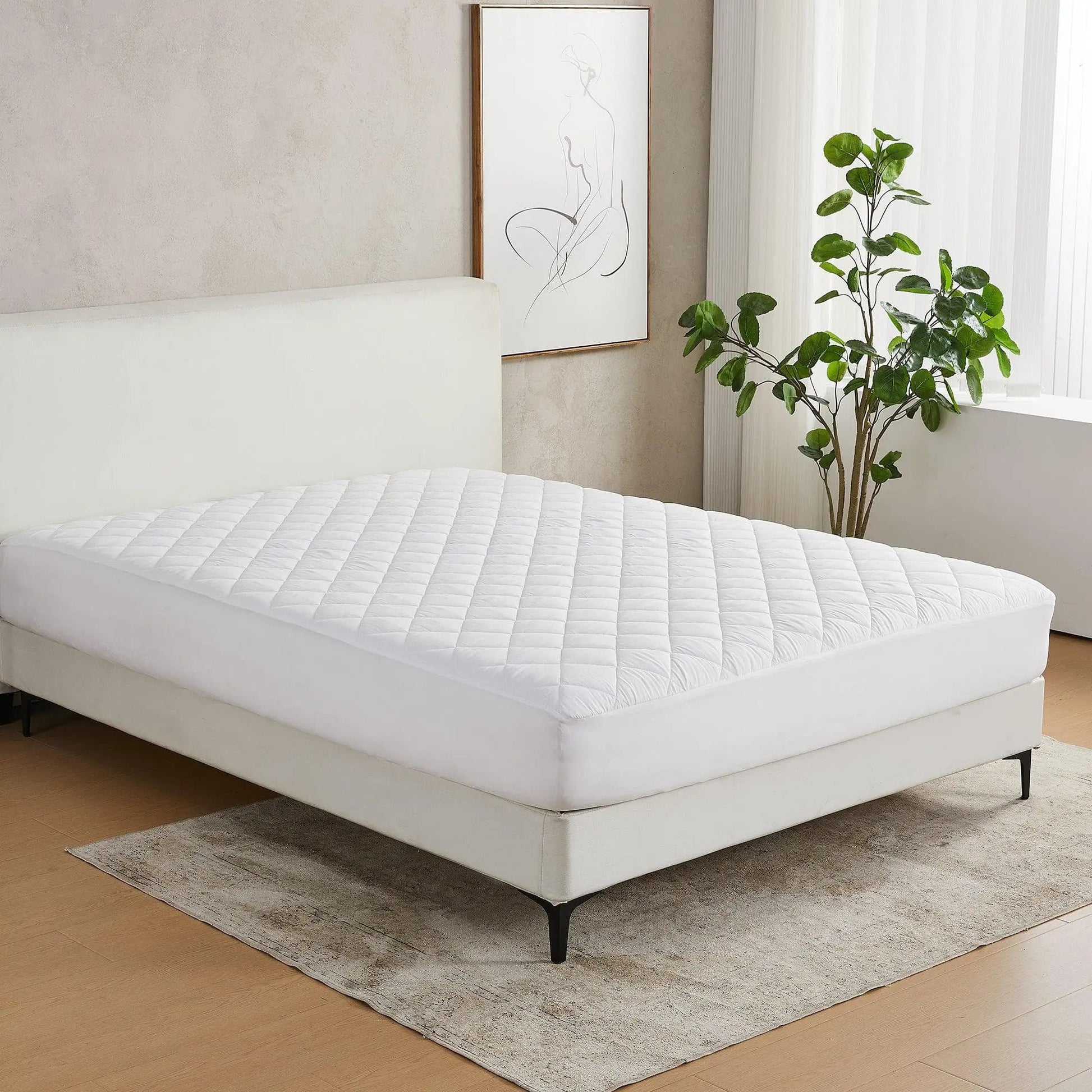 Down Alternative Waterproof Mattress Pad - Eckhart Collection from PriceLows™