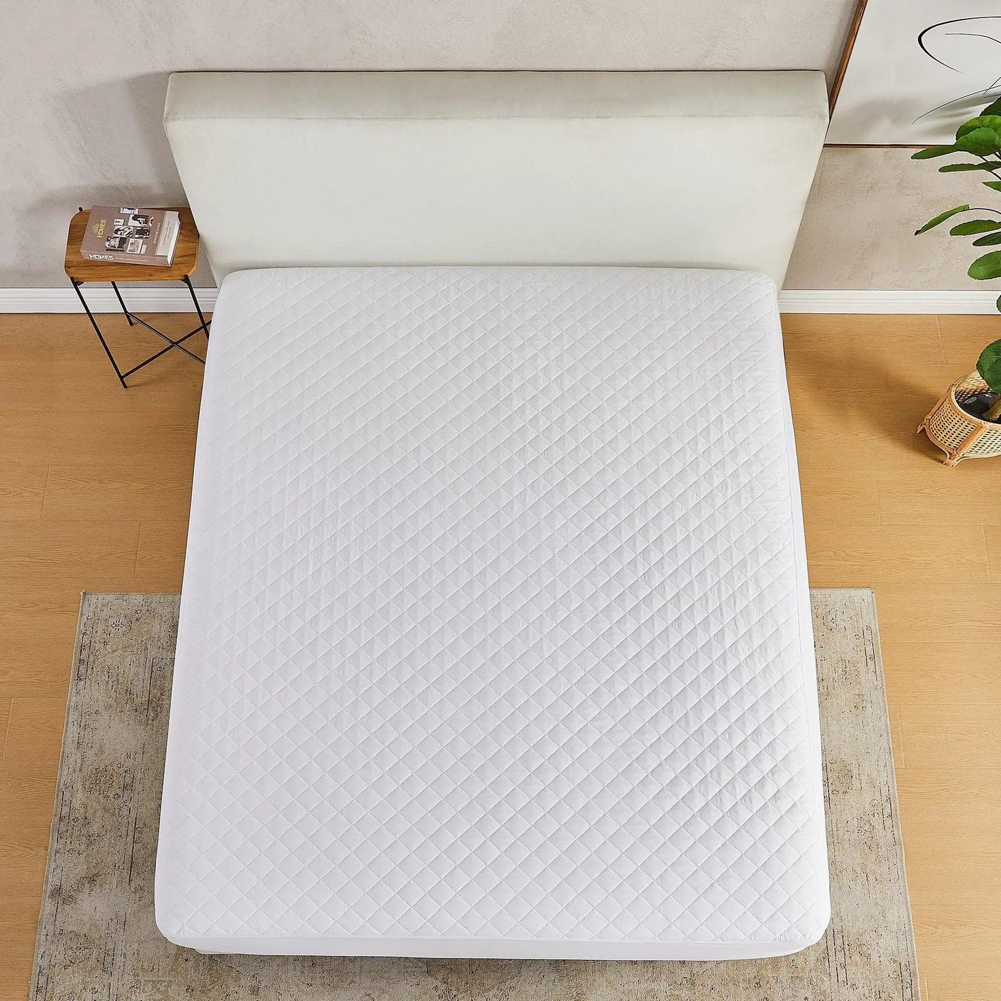 Machine Washable Quilted Mattress Pad - Wyeth Collection from PriceLows™