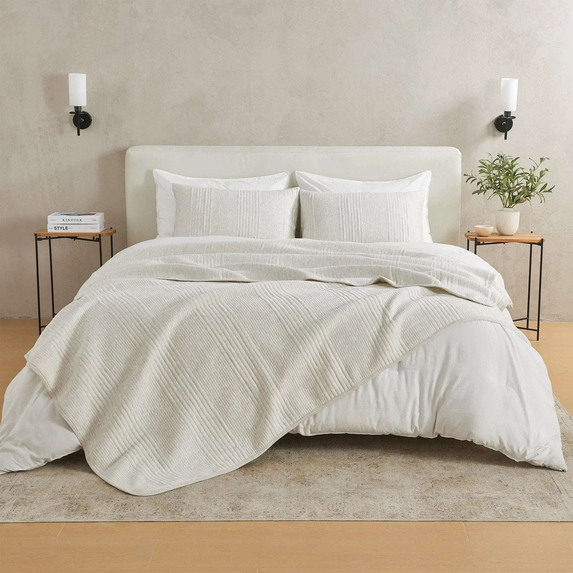 Jersey Knit Quilt Set - Natalie Collection from PriceLows™