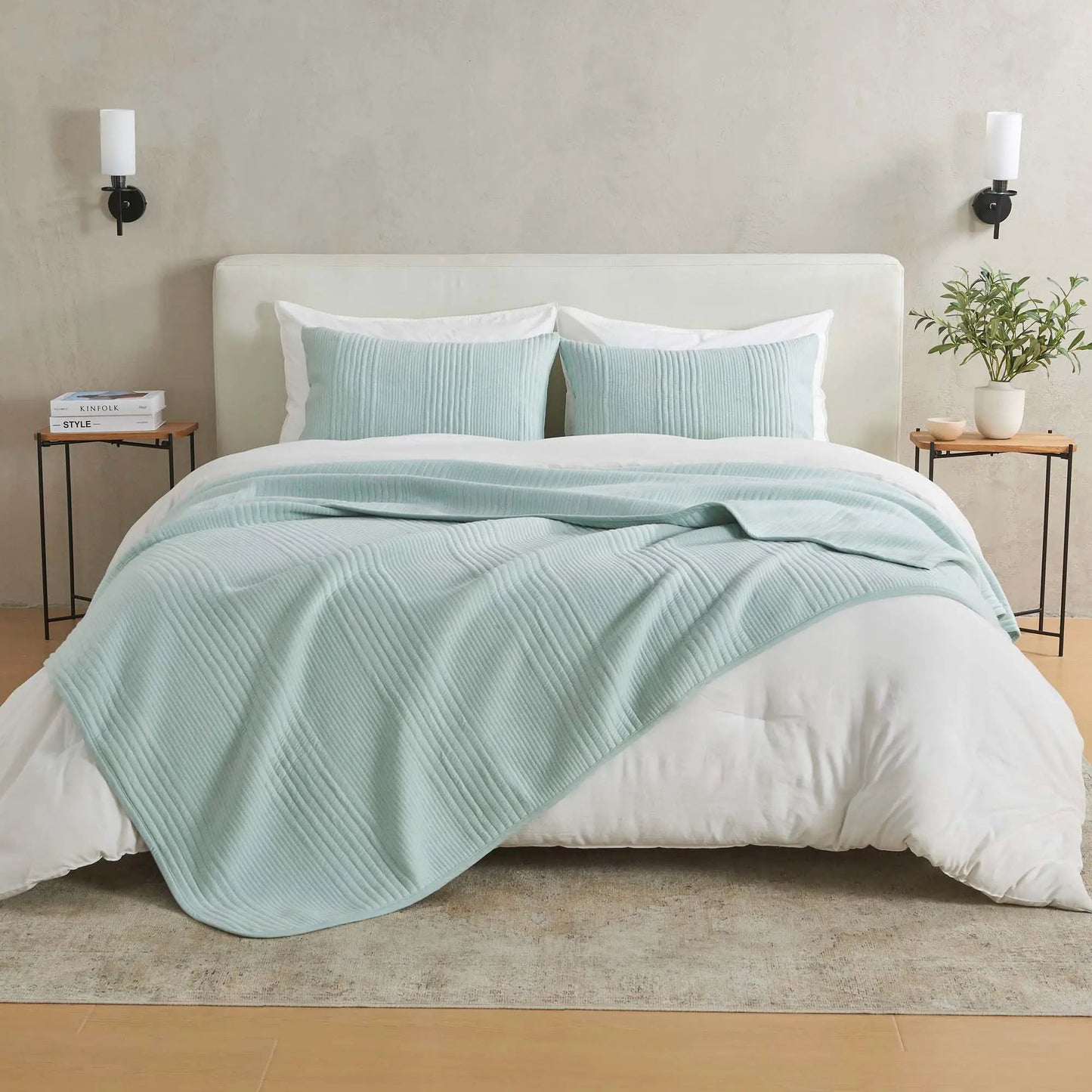 Jersey Knit Quilt Set - Natalie Collection from PriceLows™