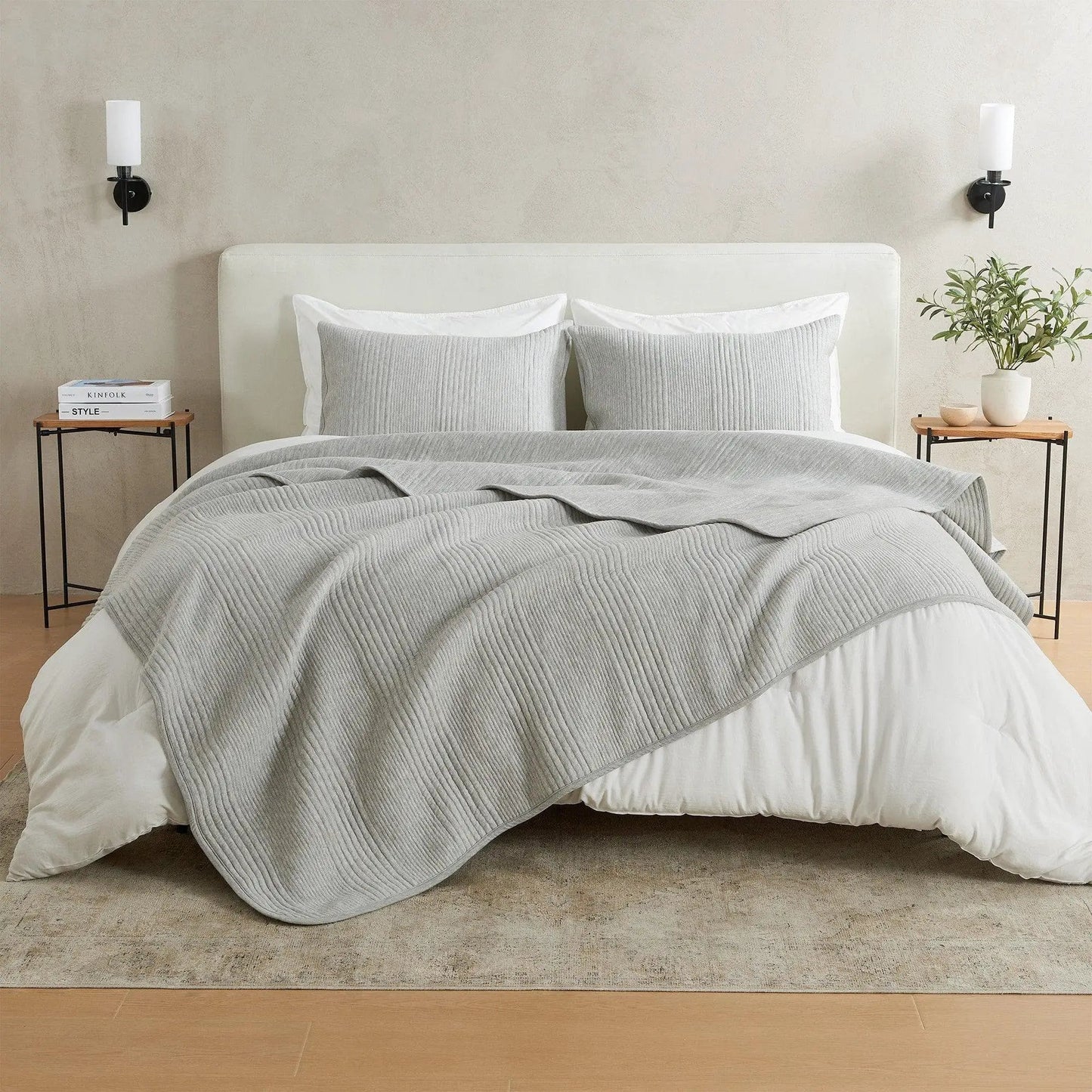 Jersey Knit Quilt Set - Natalie Collection from PriceLows™