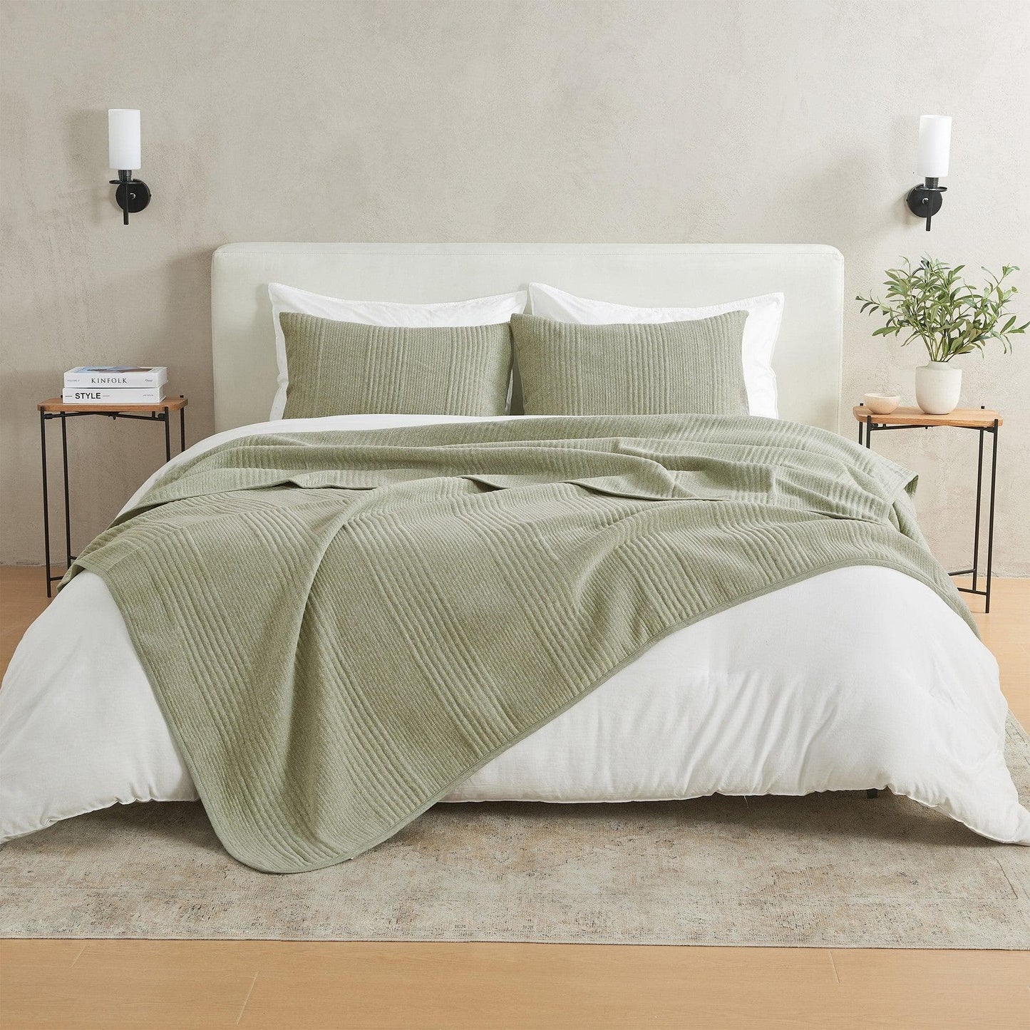 Jersey Knit Quilt Set - Natalie Collection from PriceLows™