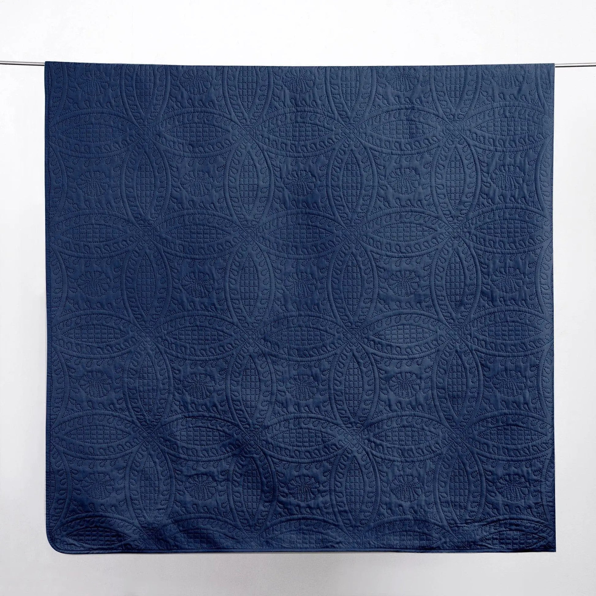 Oversized Medallion Quilt Set - Clara Collection from PriceLows™