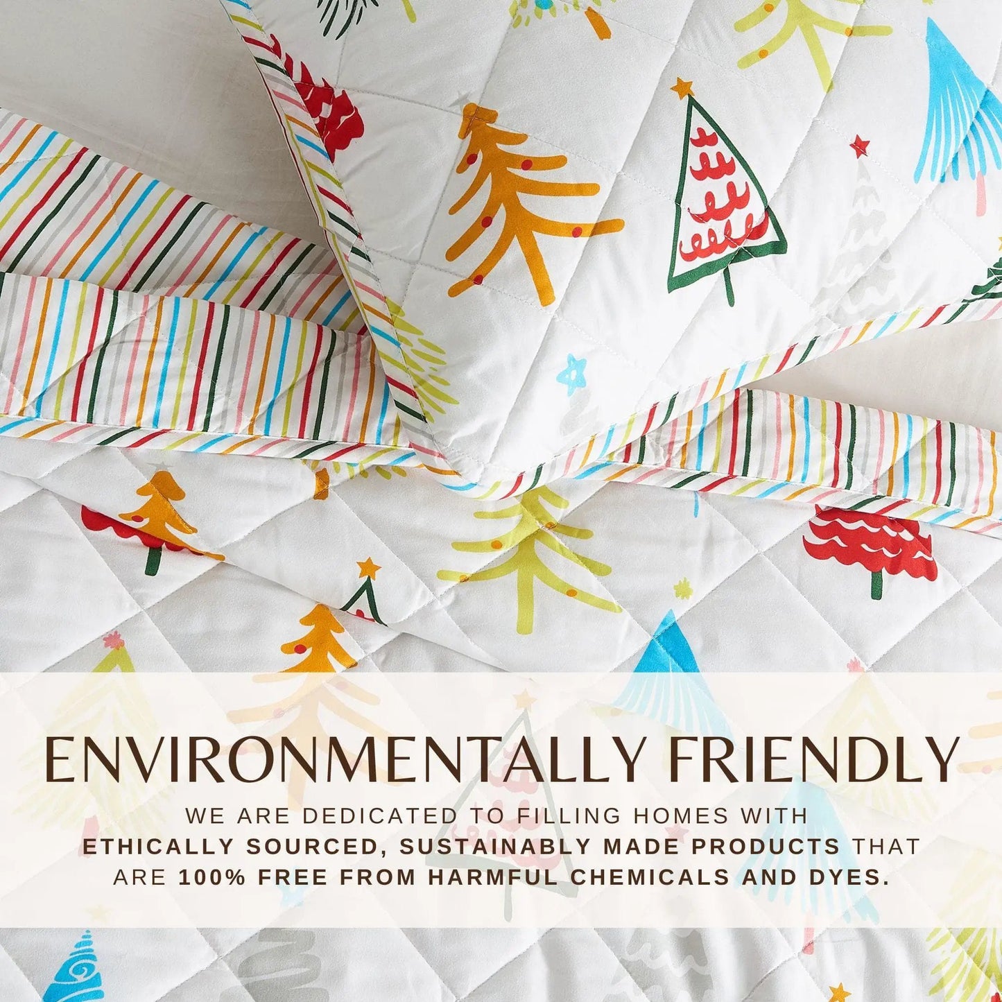 Colorful Holiday Quilt Set - Midnight Magic Collection from PriceLows™