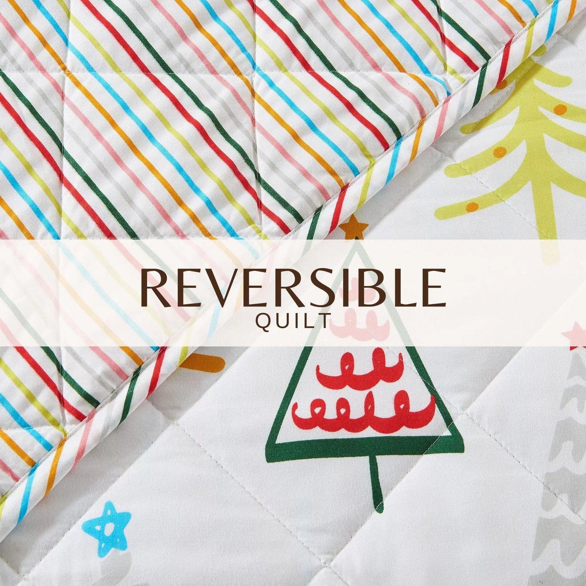 Colorful Holiday Quilt Set - Midnight Magic Collection from PriceLows™