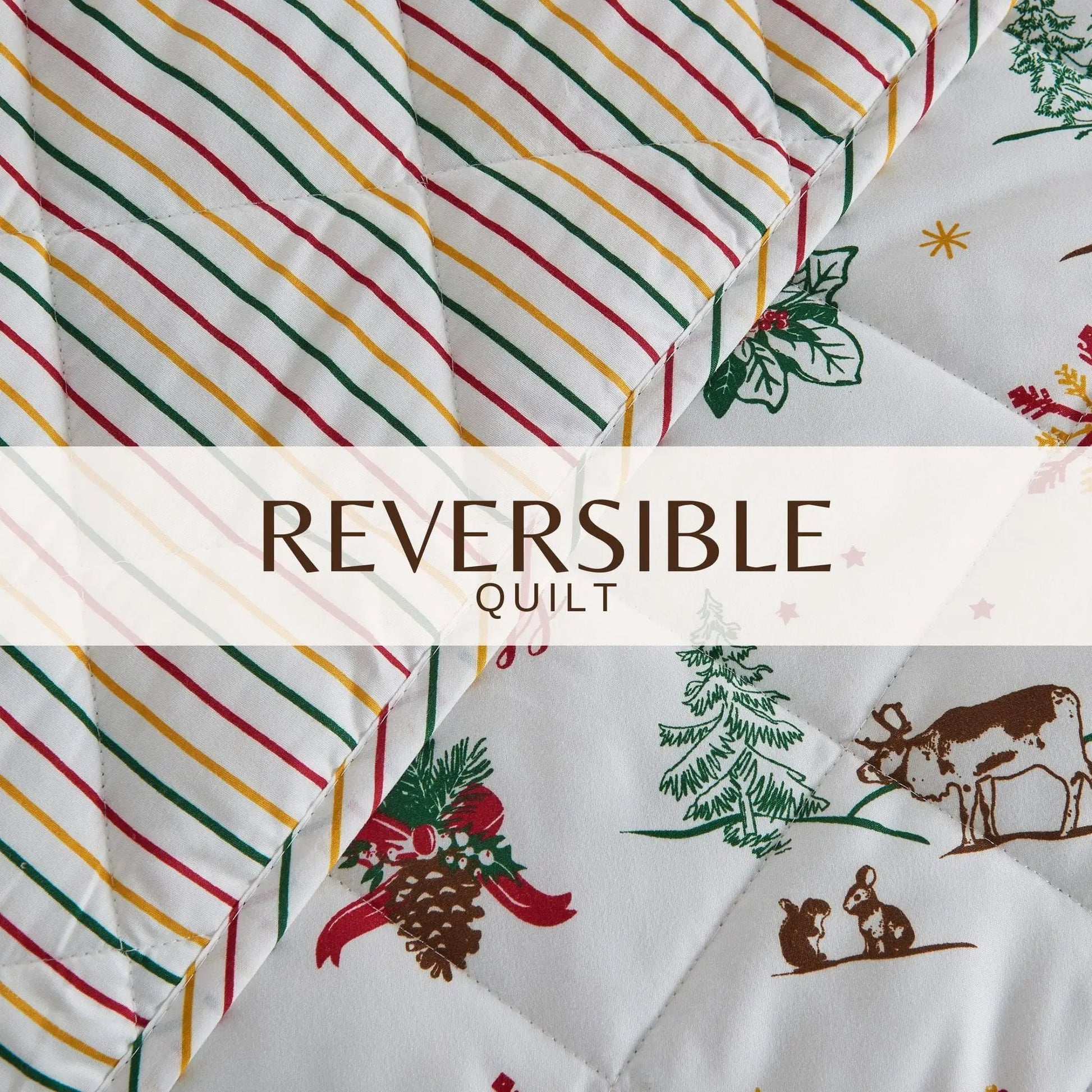 Colorful Holiday Quilt Set - Midnight Magic Collection from PriceLows™
